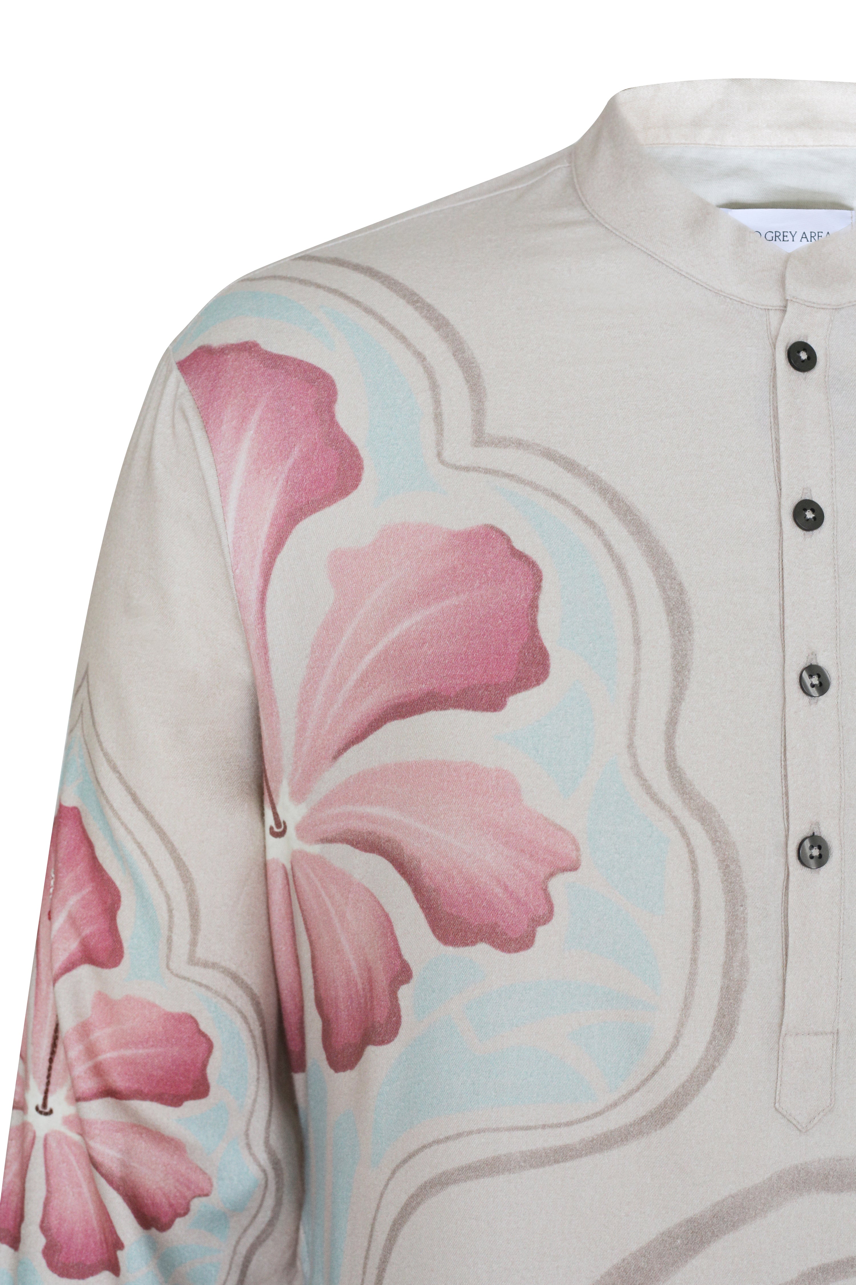 Geometric Bloom Kurta Set