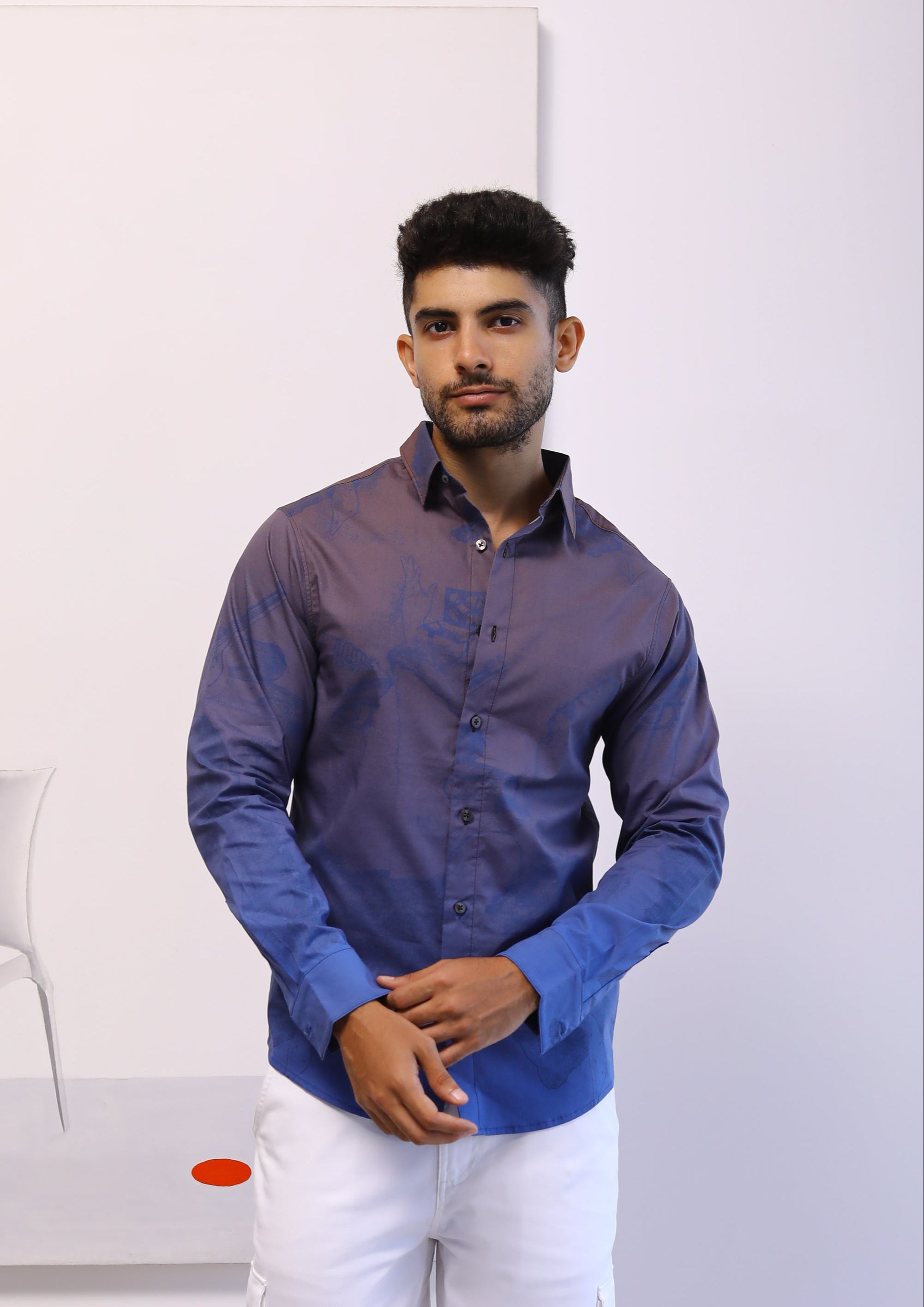 Ombre Surrealist Shirt