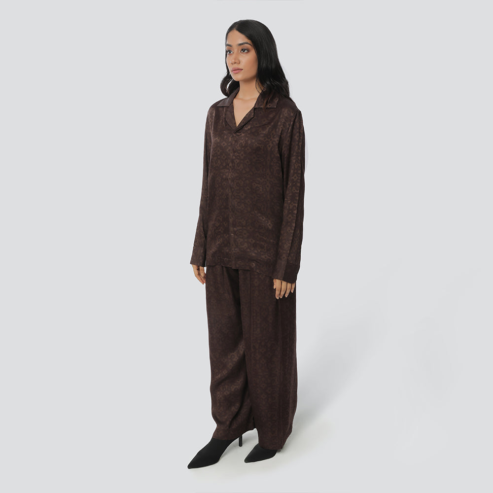 Kolam Satin Shirt + Kolam Bollywood Pants