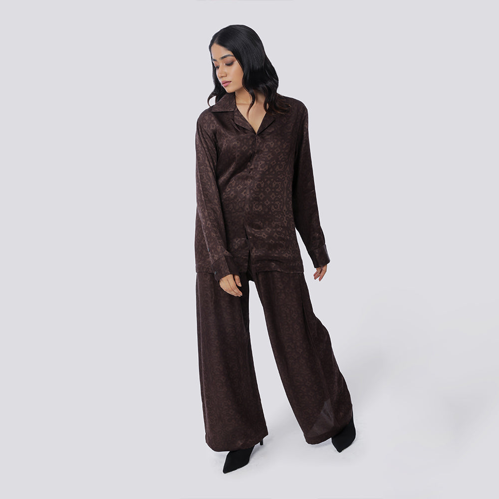 Kolam Satin Shirt + Kolam Bollywood Pants