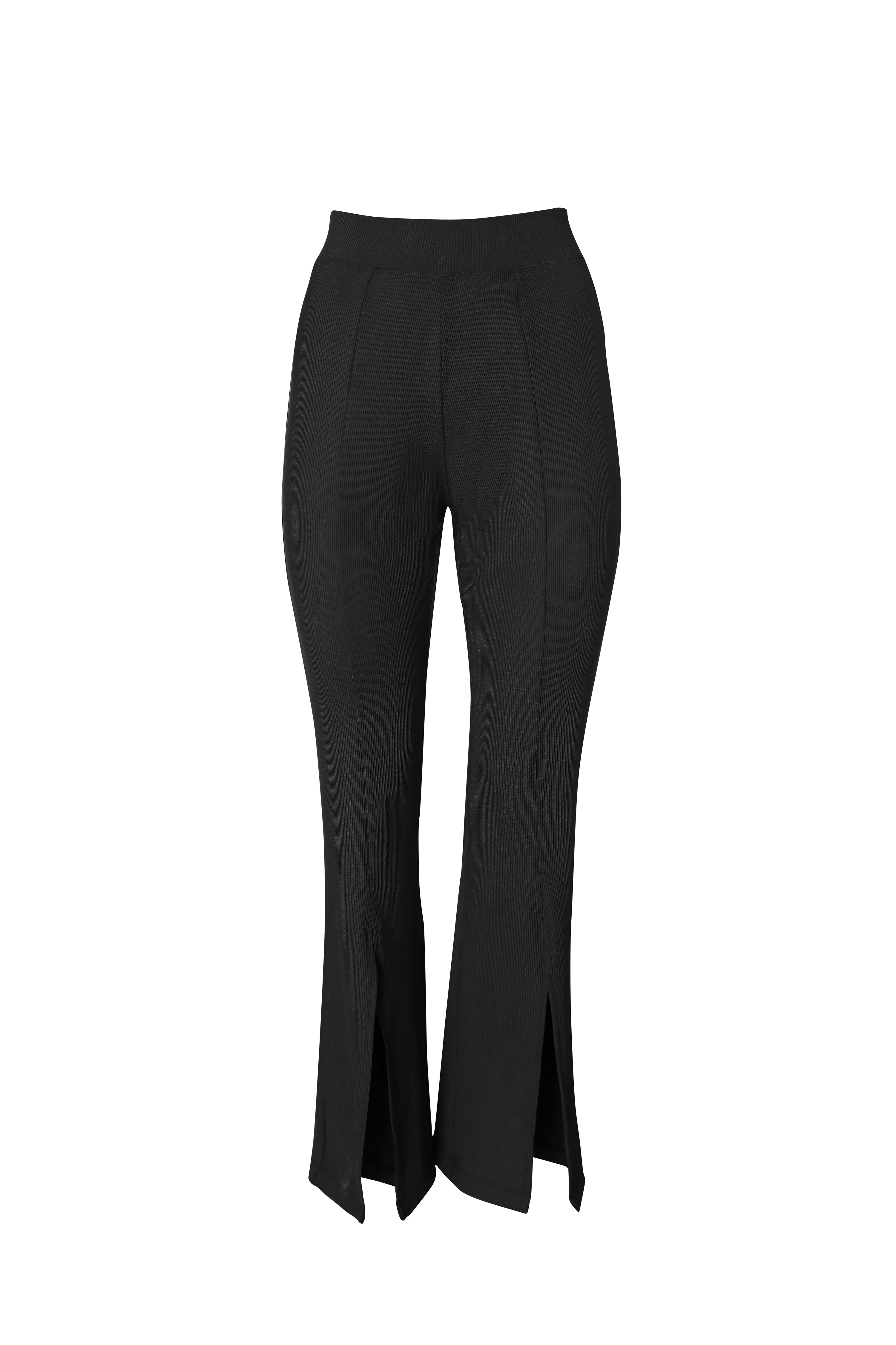 Bootcut Rib Pants