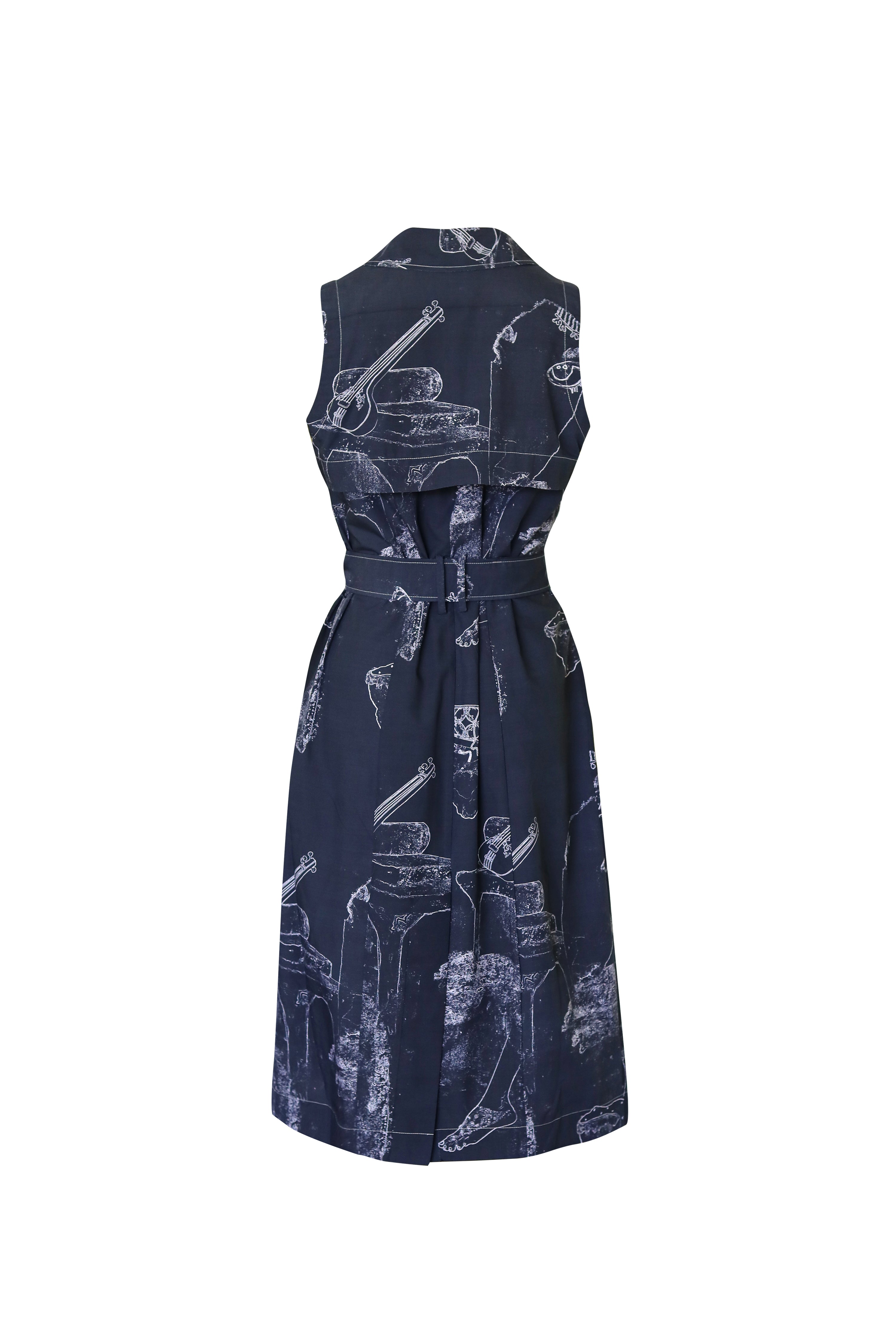 Surrealist Trench Dress