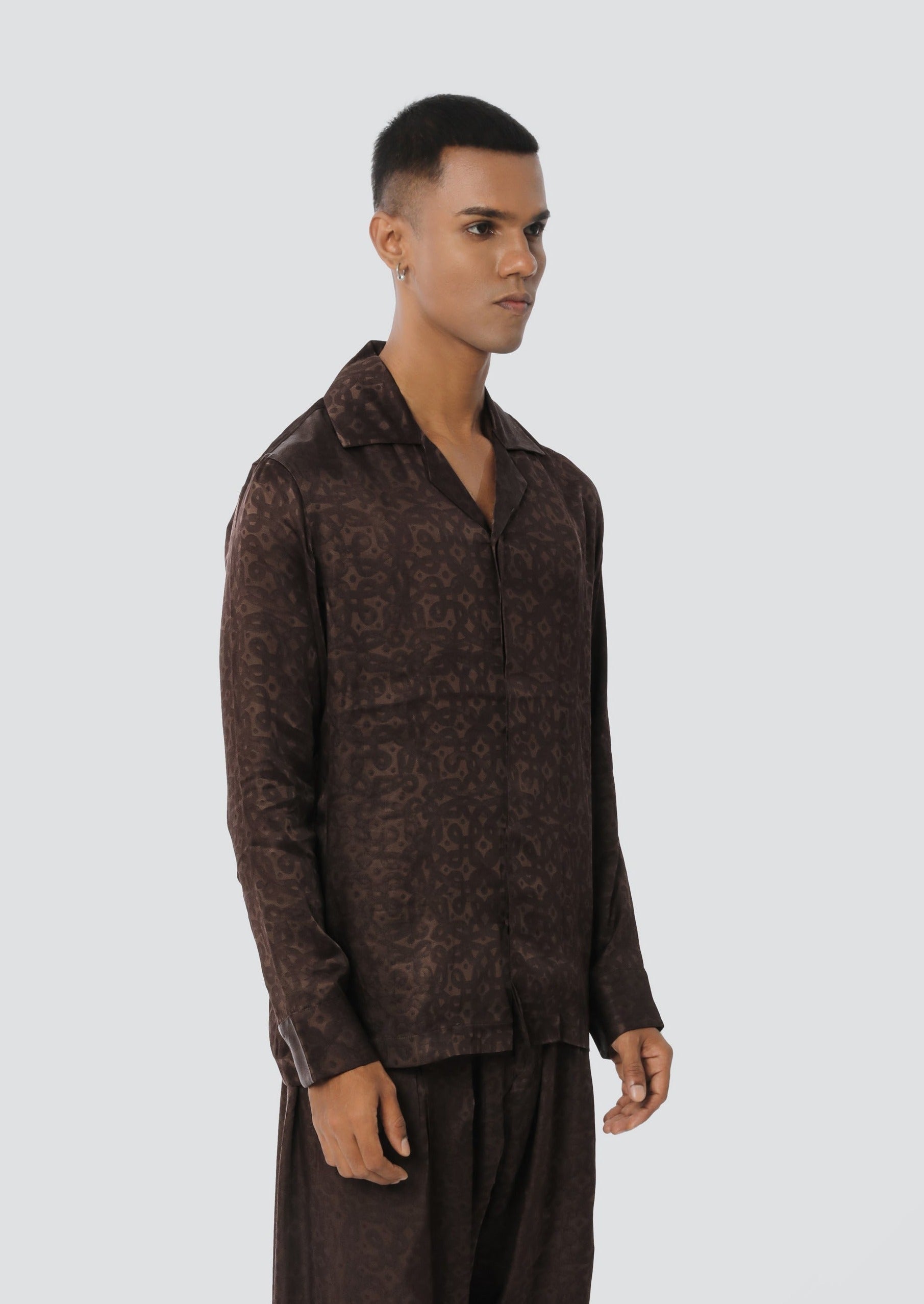 Kolam Satin Shirt + Kolam Bollywood Pants