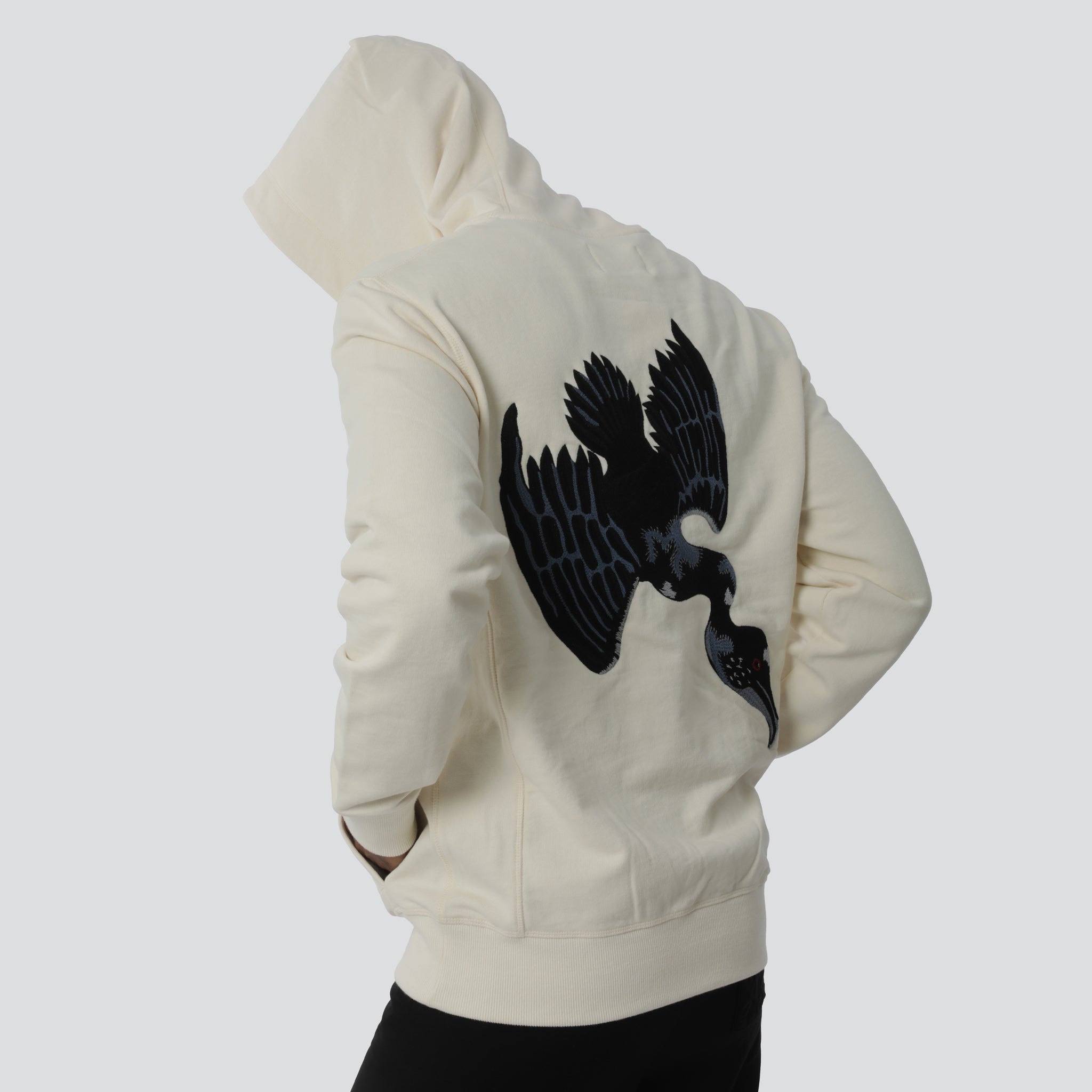 Cormorant Saree Hoodie