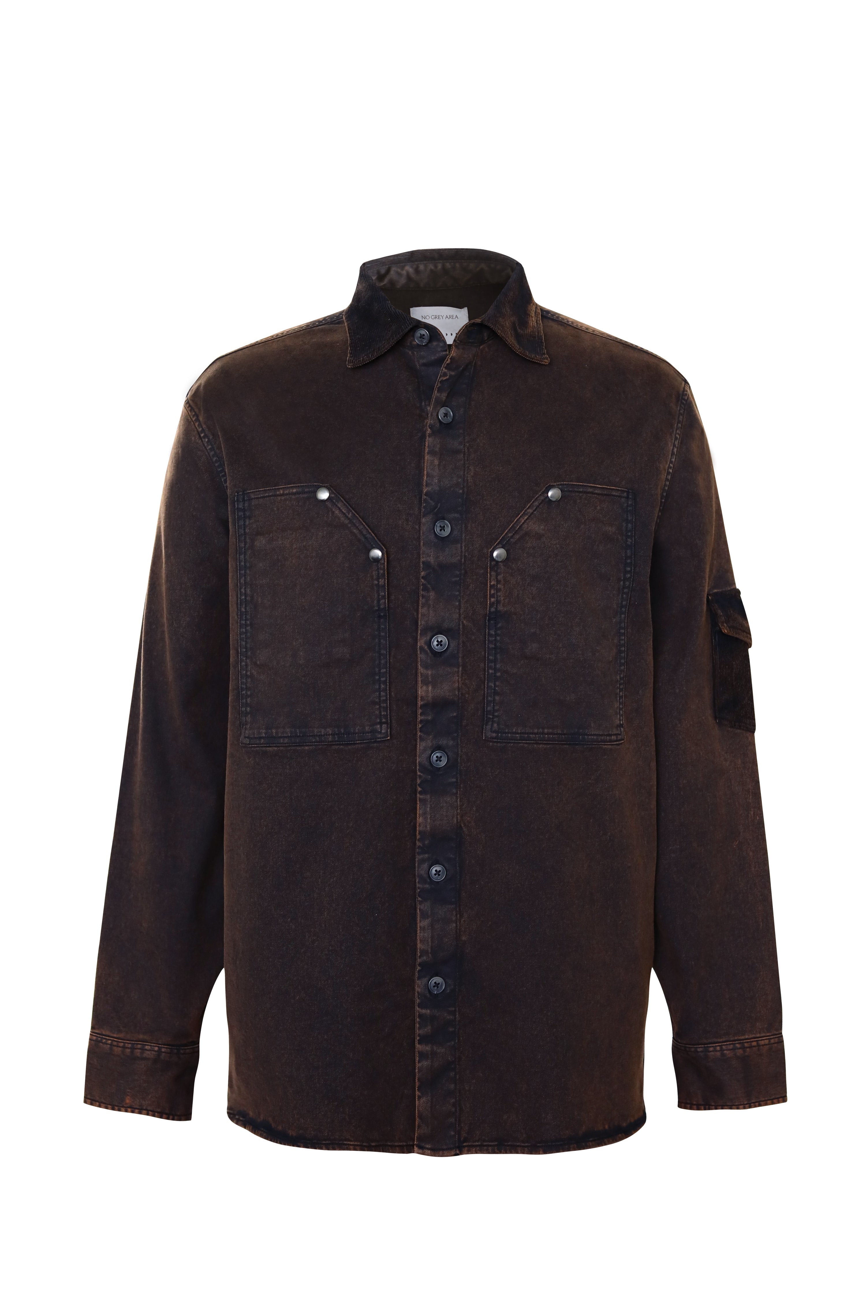Overdyed Utility Overshirt