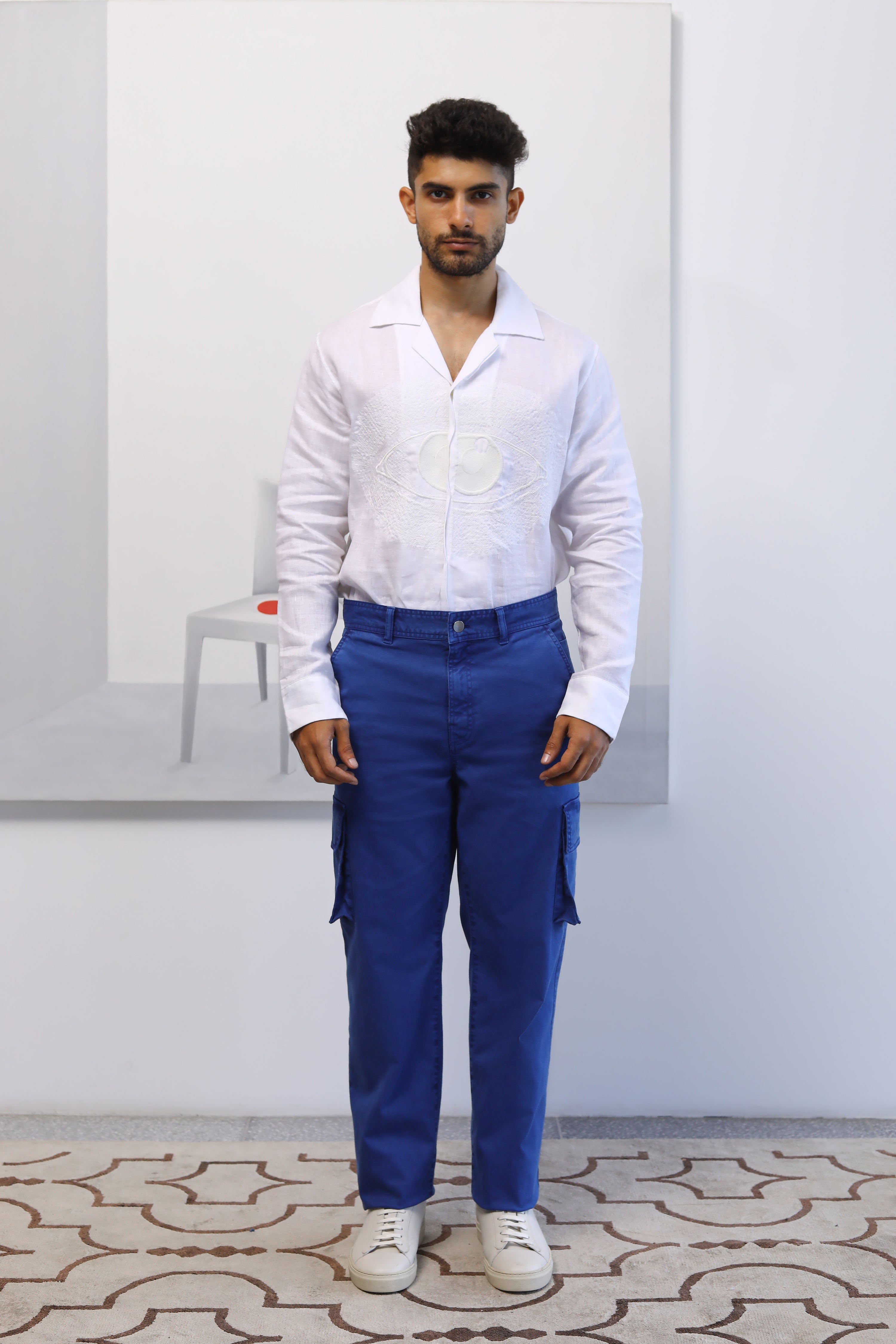 Twill Cargo Pants