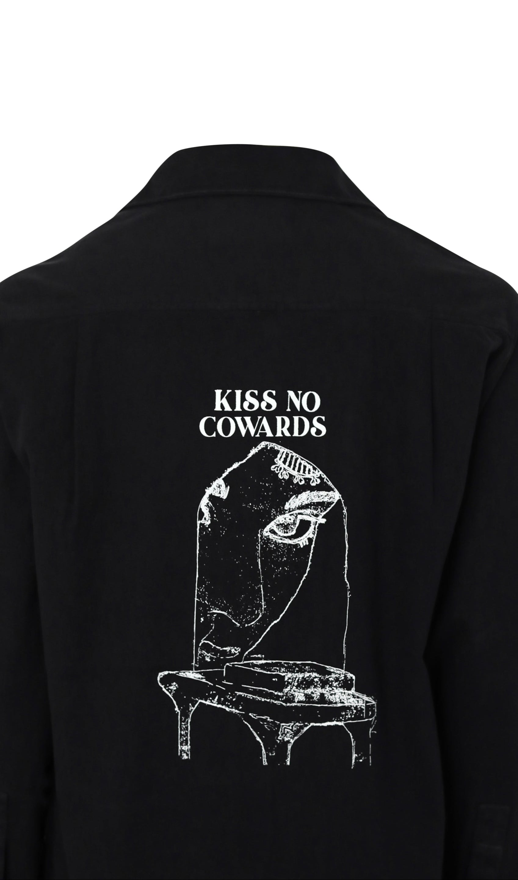 Kiss No Cowards Overshirt