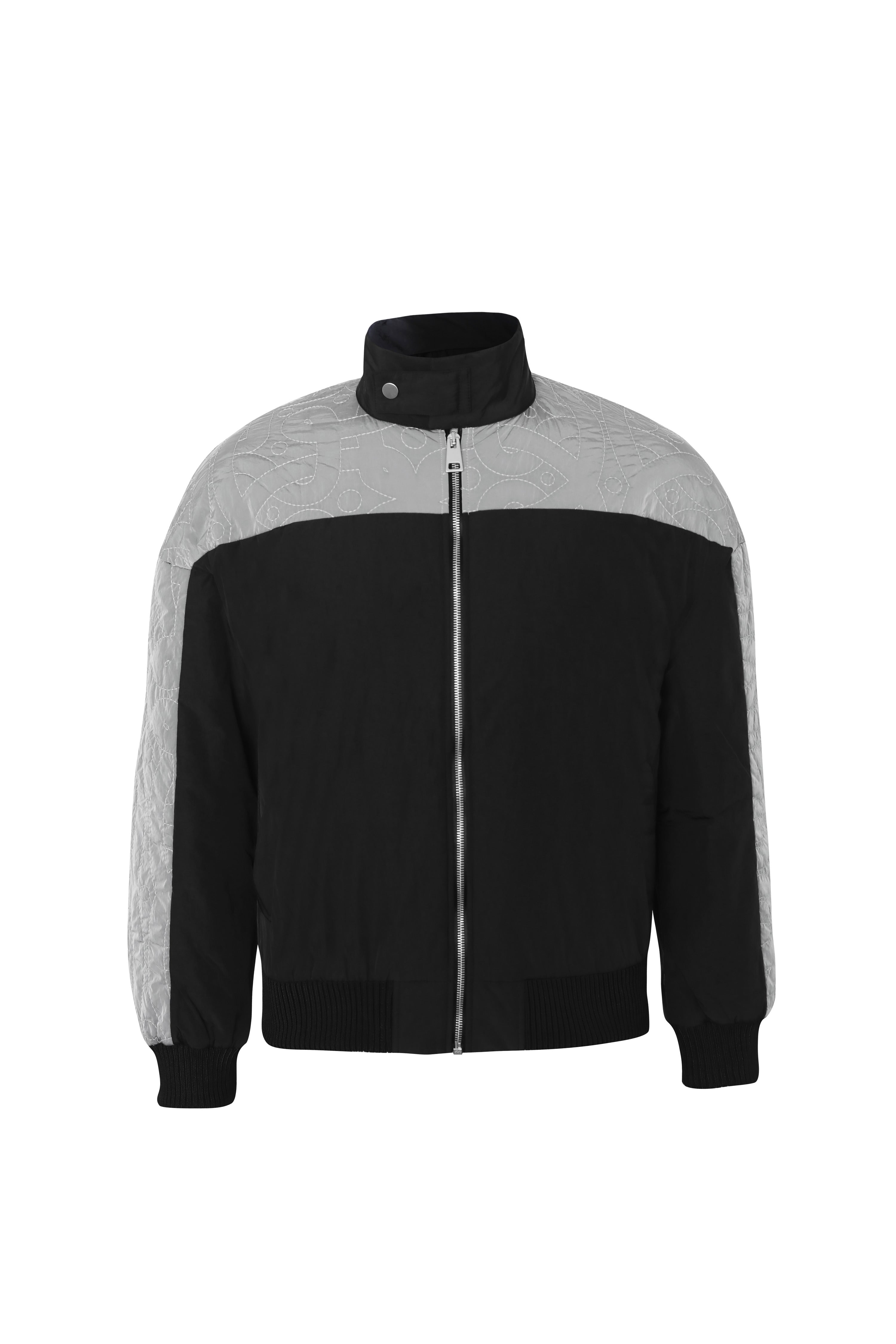 Contrast Kolam Jacket