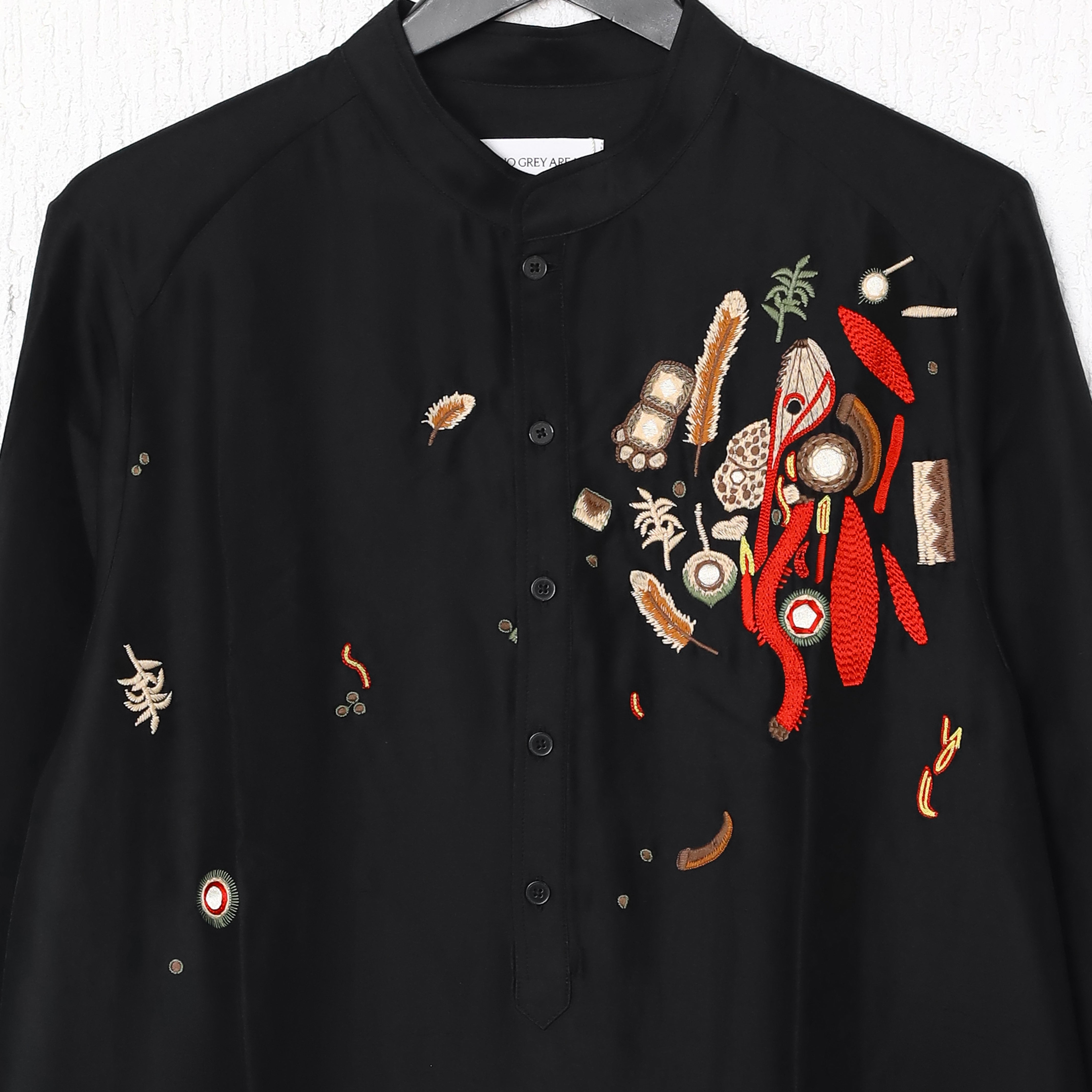 Debris Kurta with Dhoti Pants