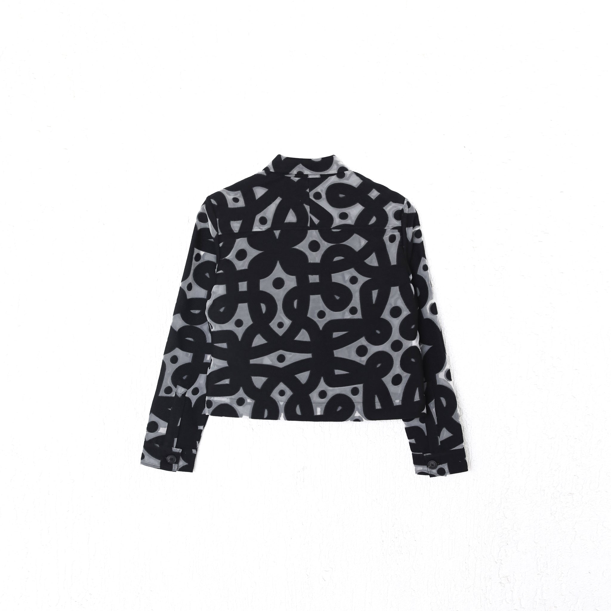 Kolam Cropped Shacket