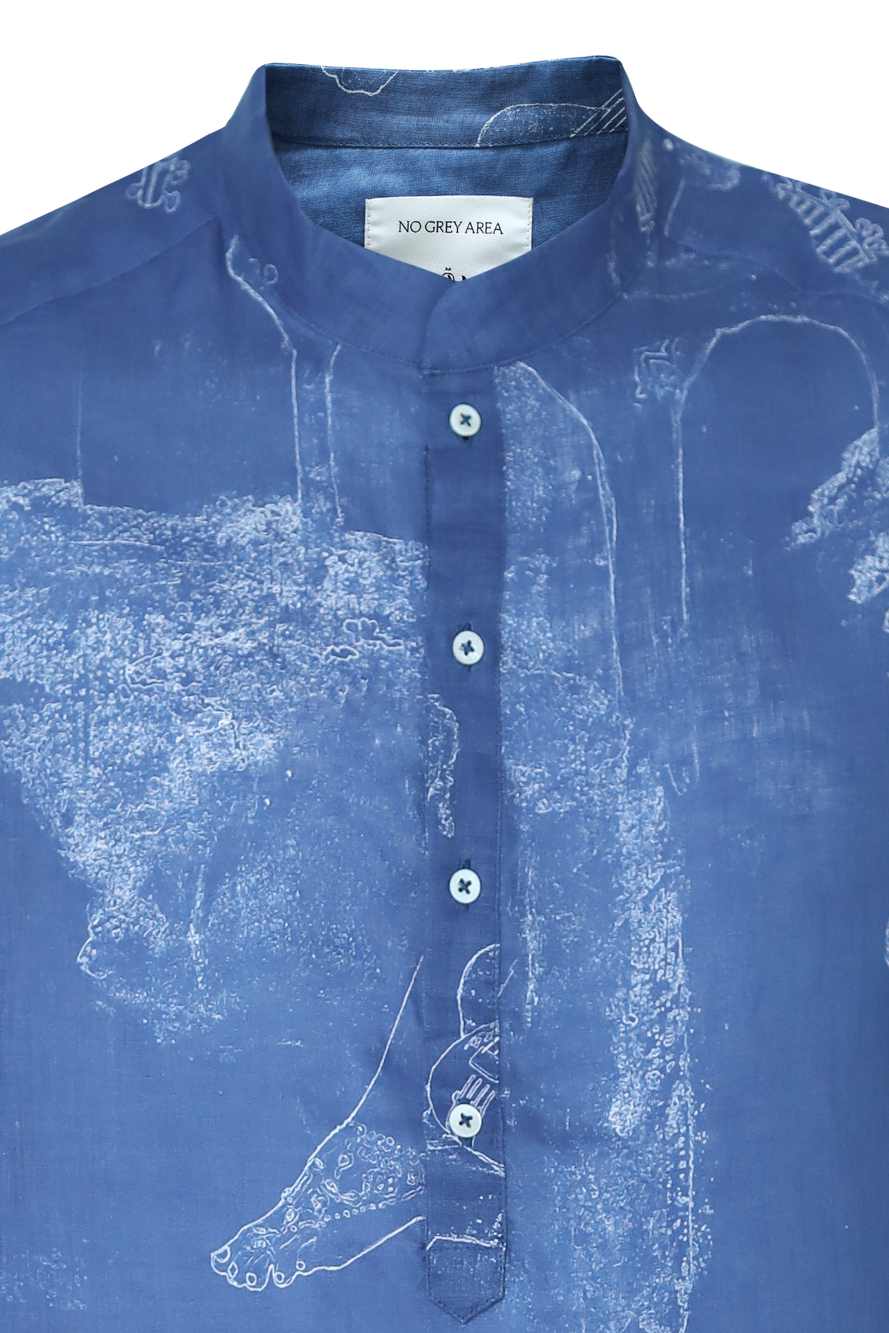 Surrealist Outline Kurta Set