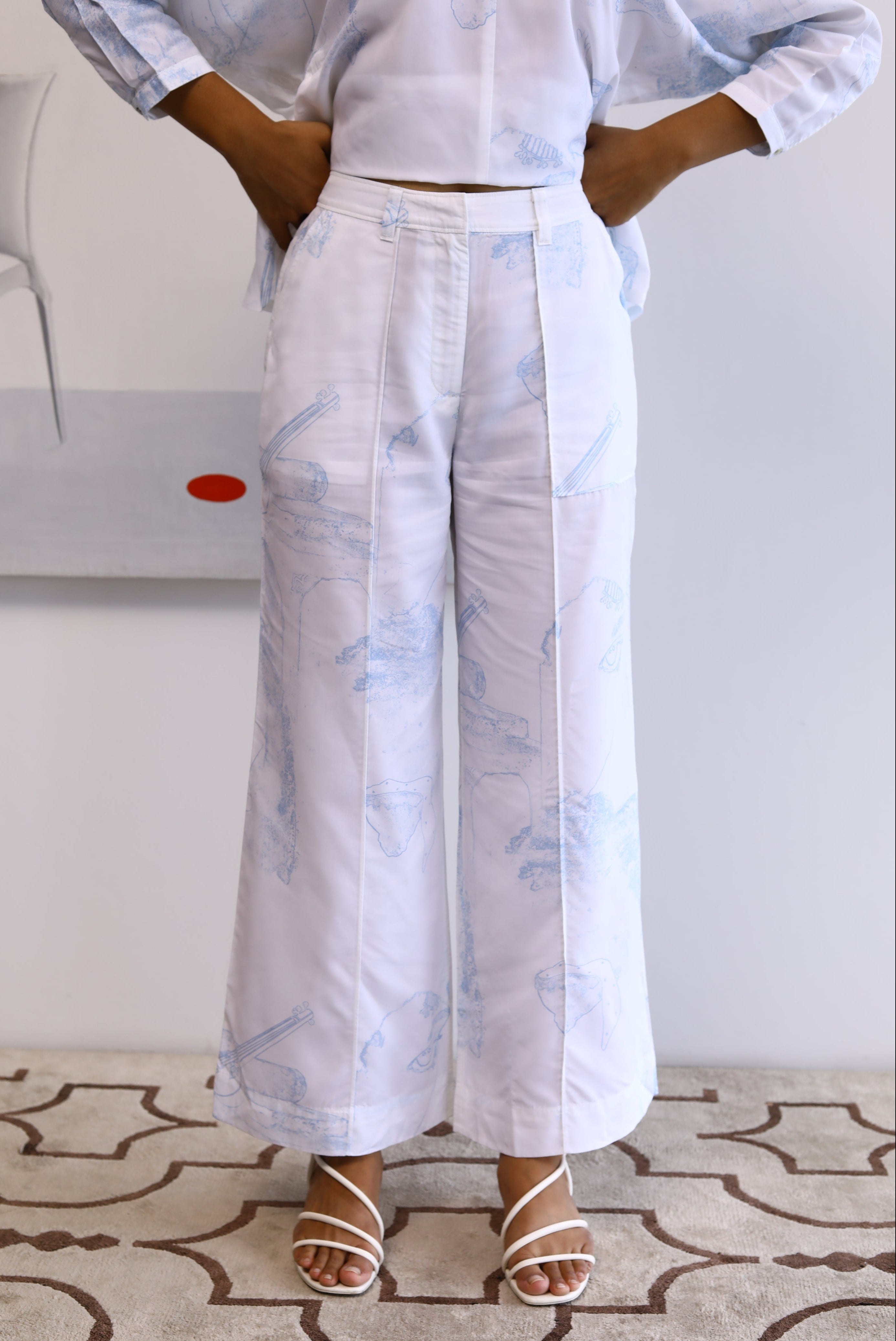 Surrealist Wide Pants