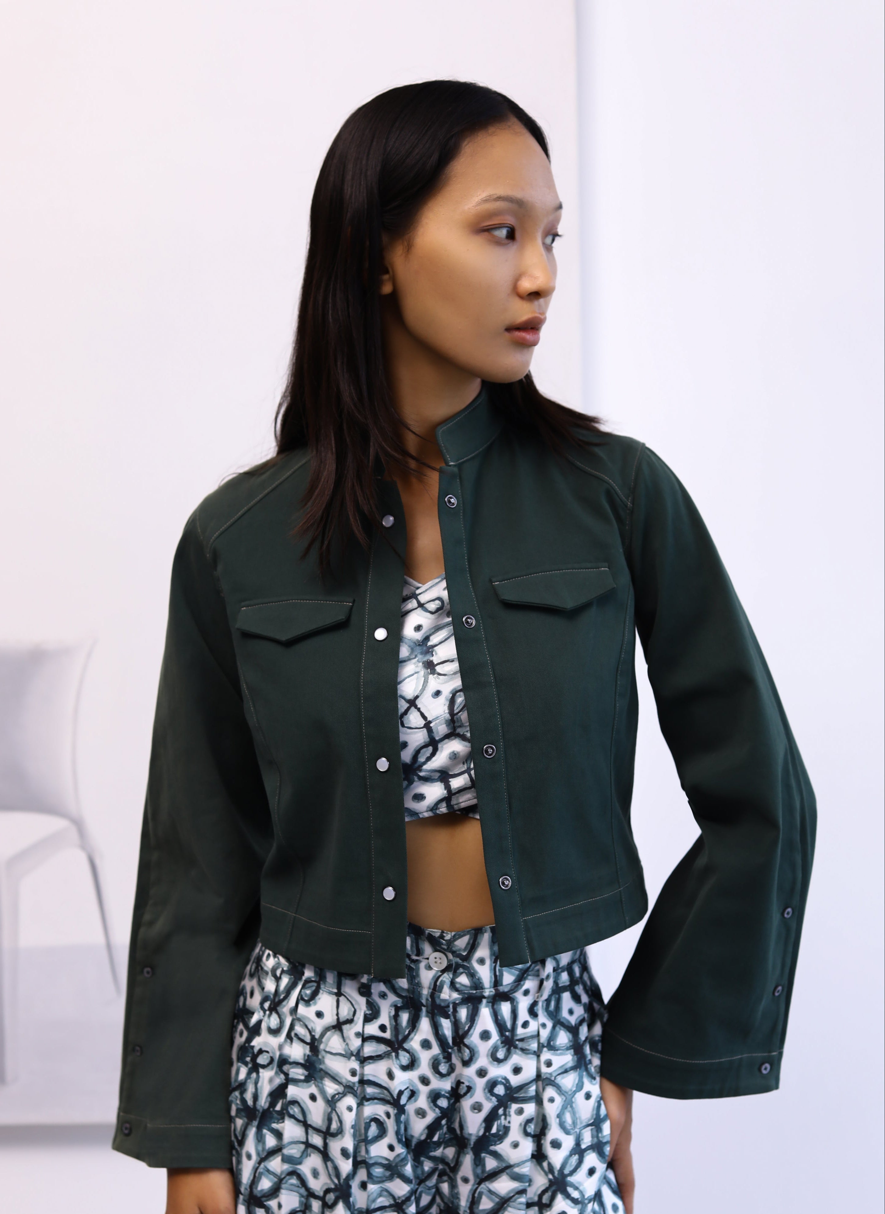 Nehru Twill Jacket
