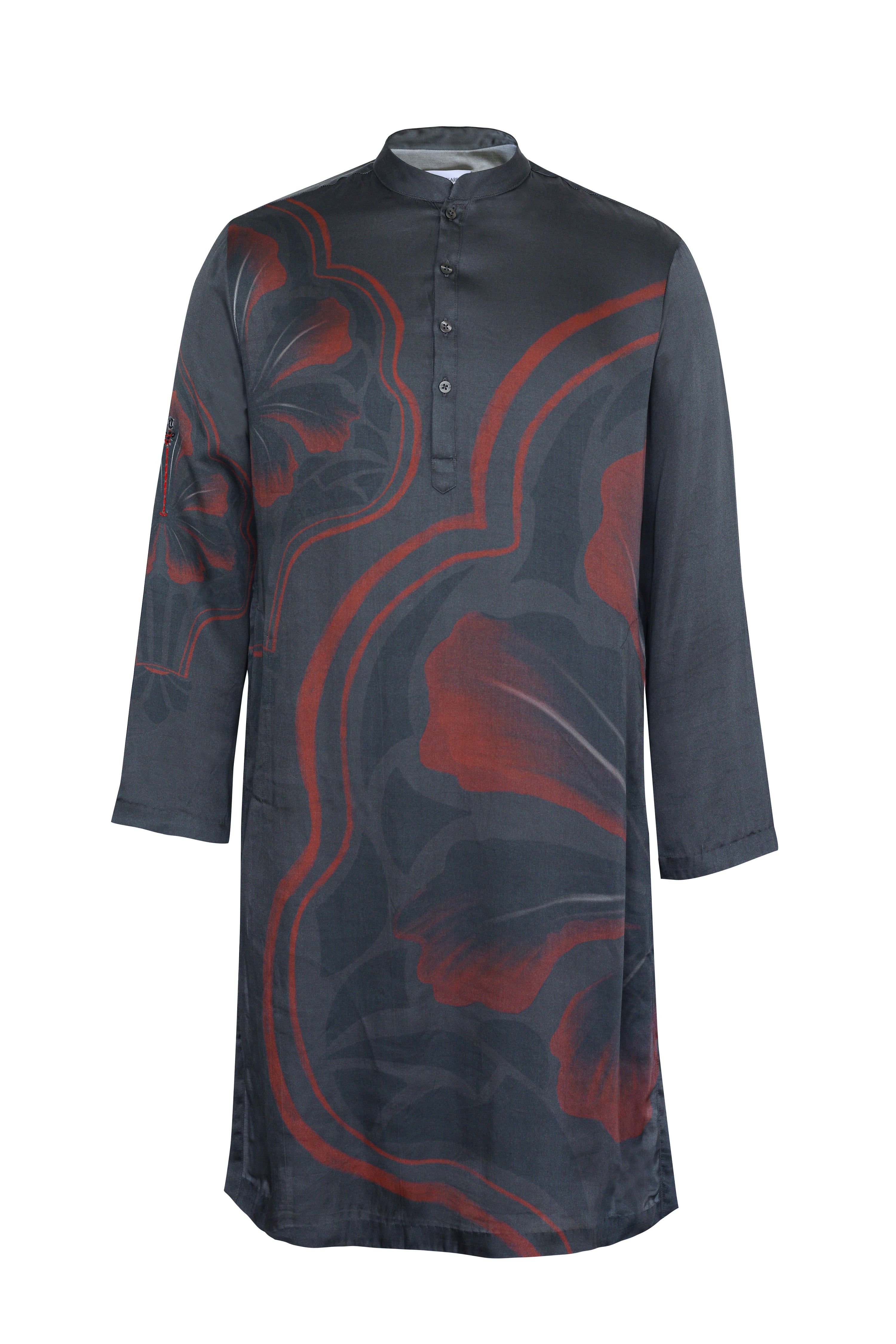 Geometric Bloom Kurta Set