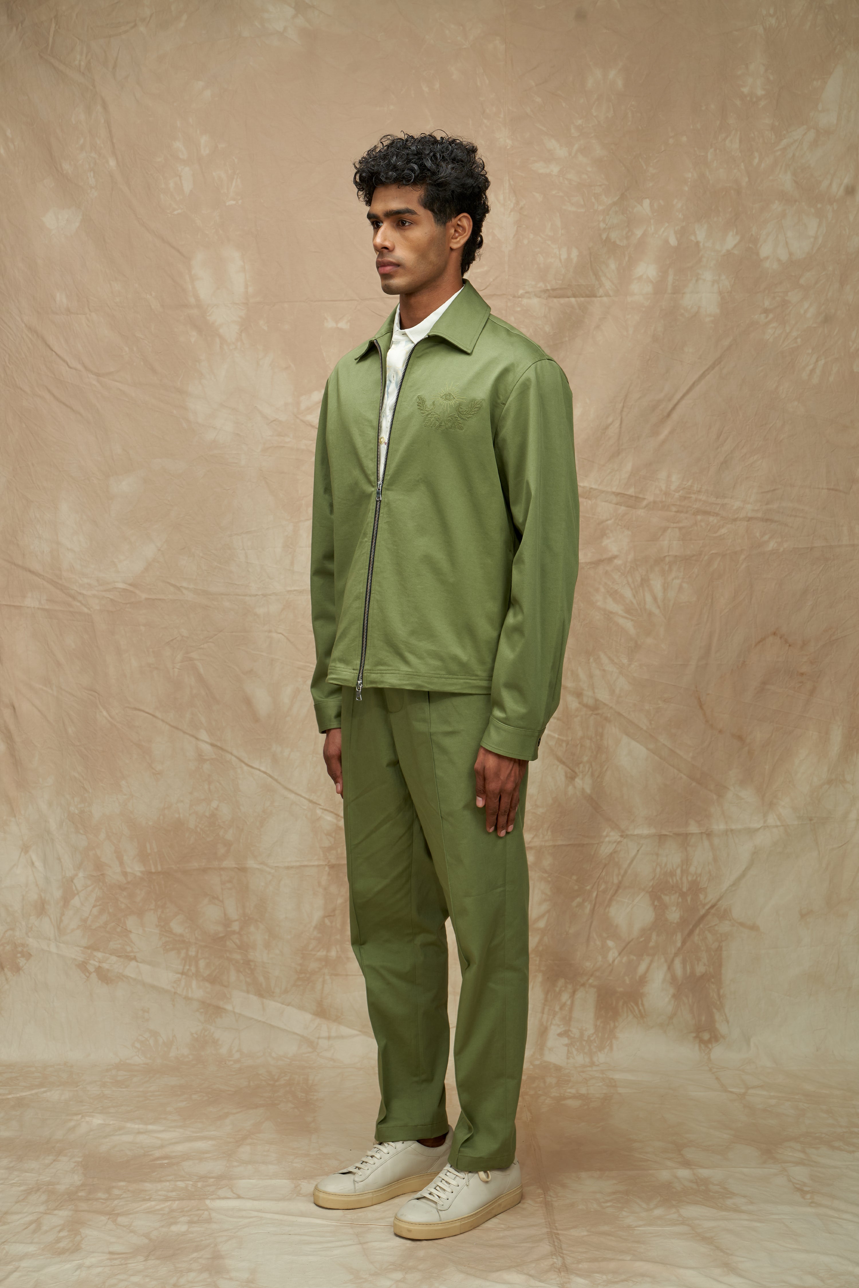 Cosmic Bloom Zip-up Jacket & Elasticated Trousers