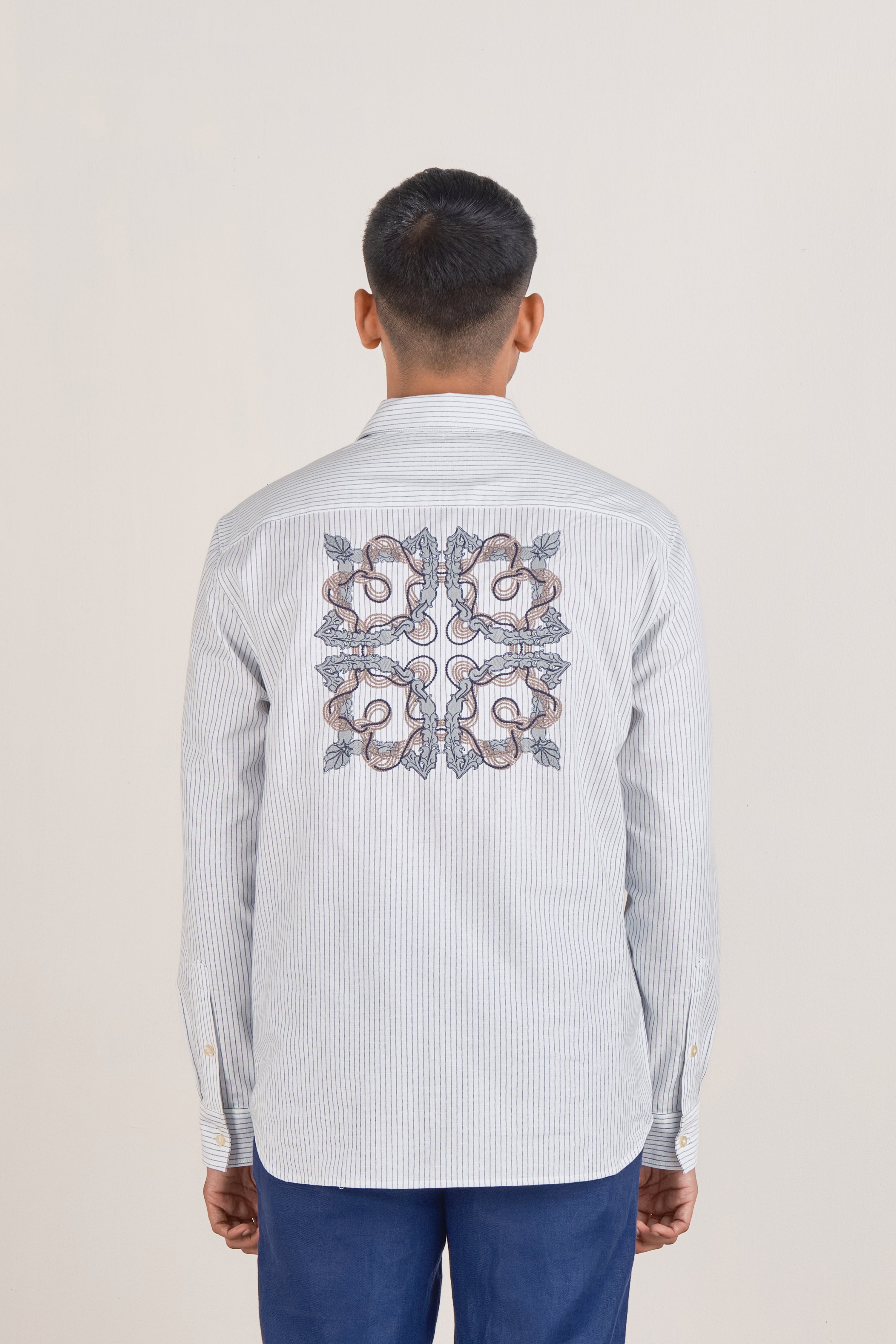 Deco Kolam Stripe Shirt