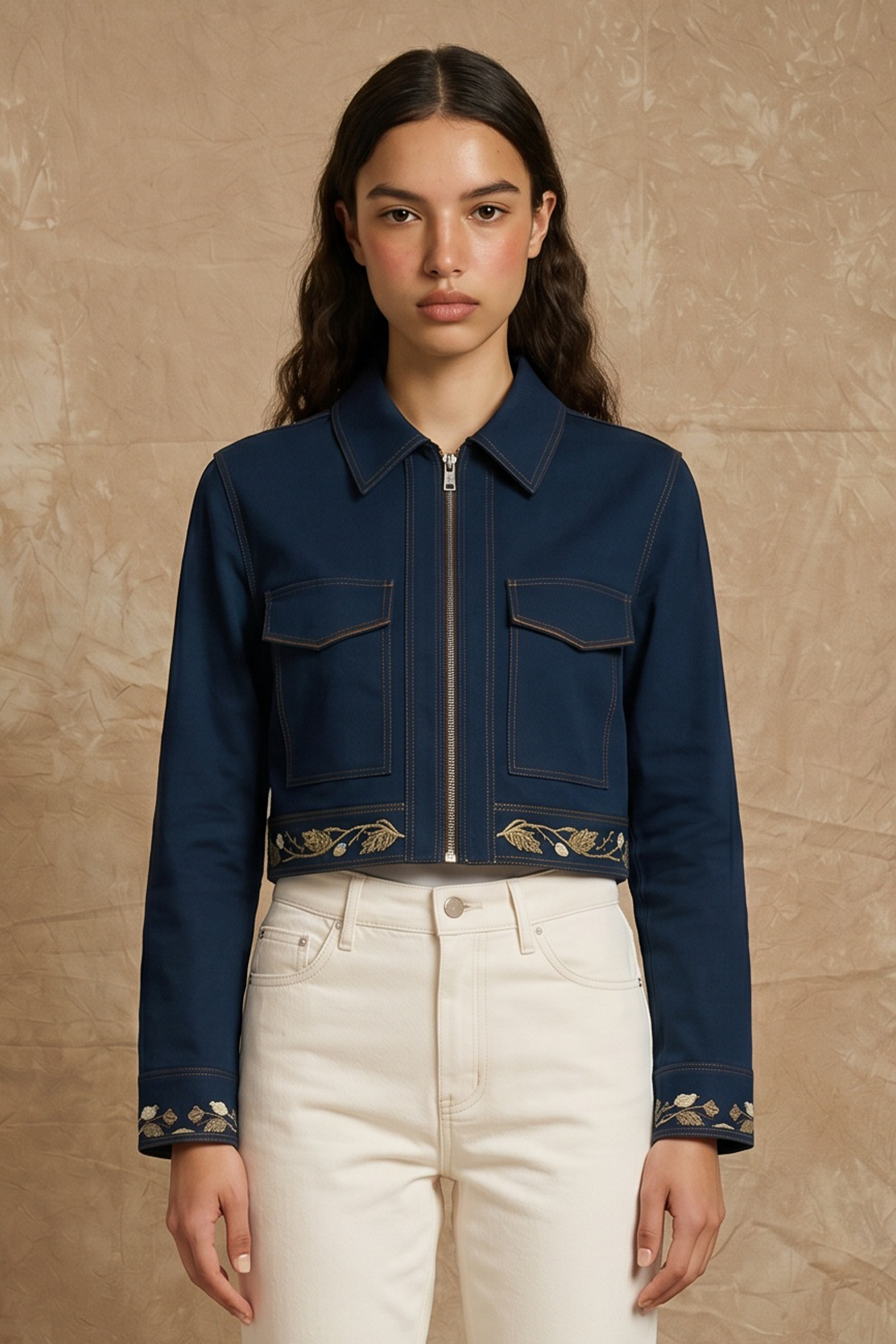 Golden Flight Jacket