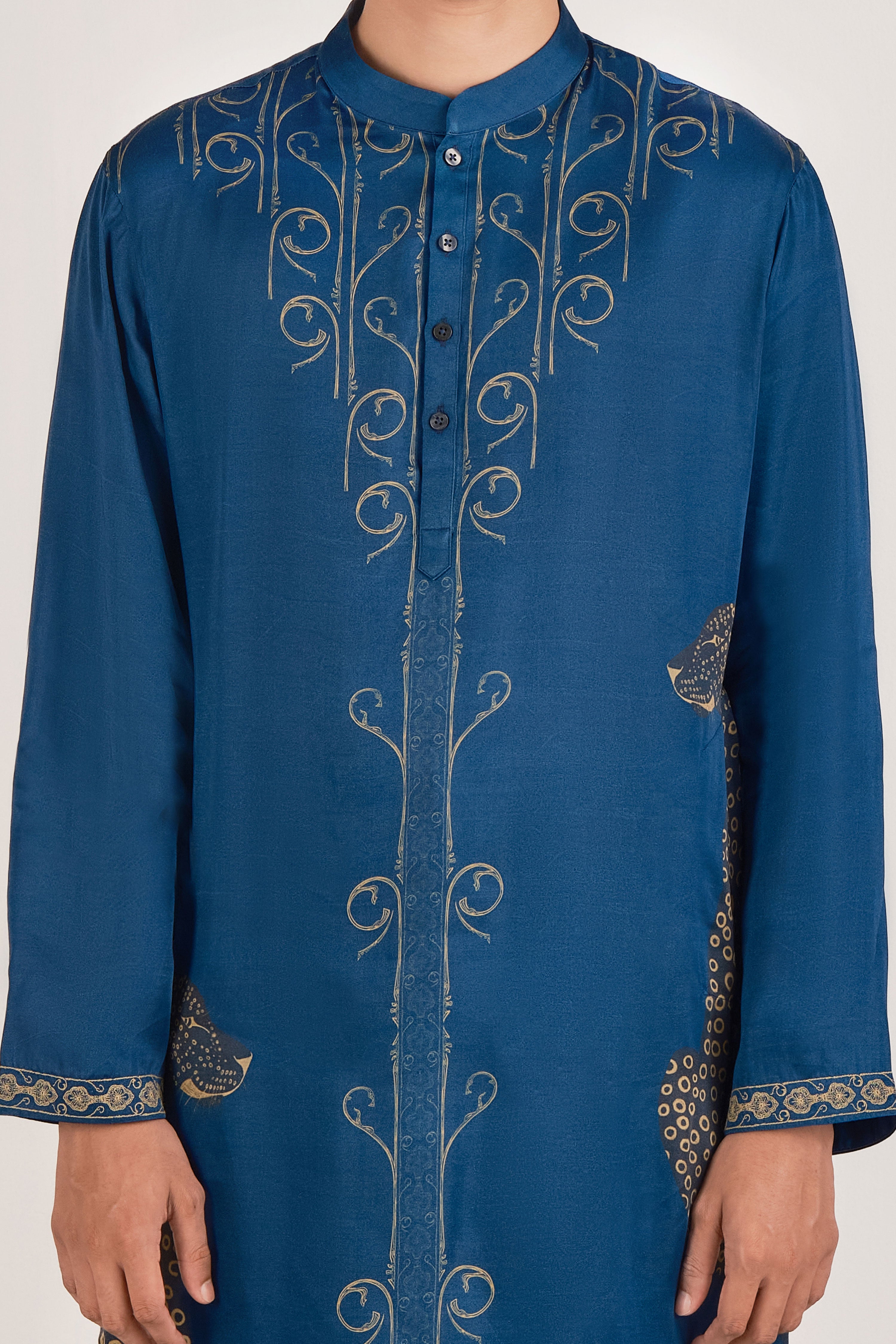 Leopard Soirée Kurta Set