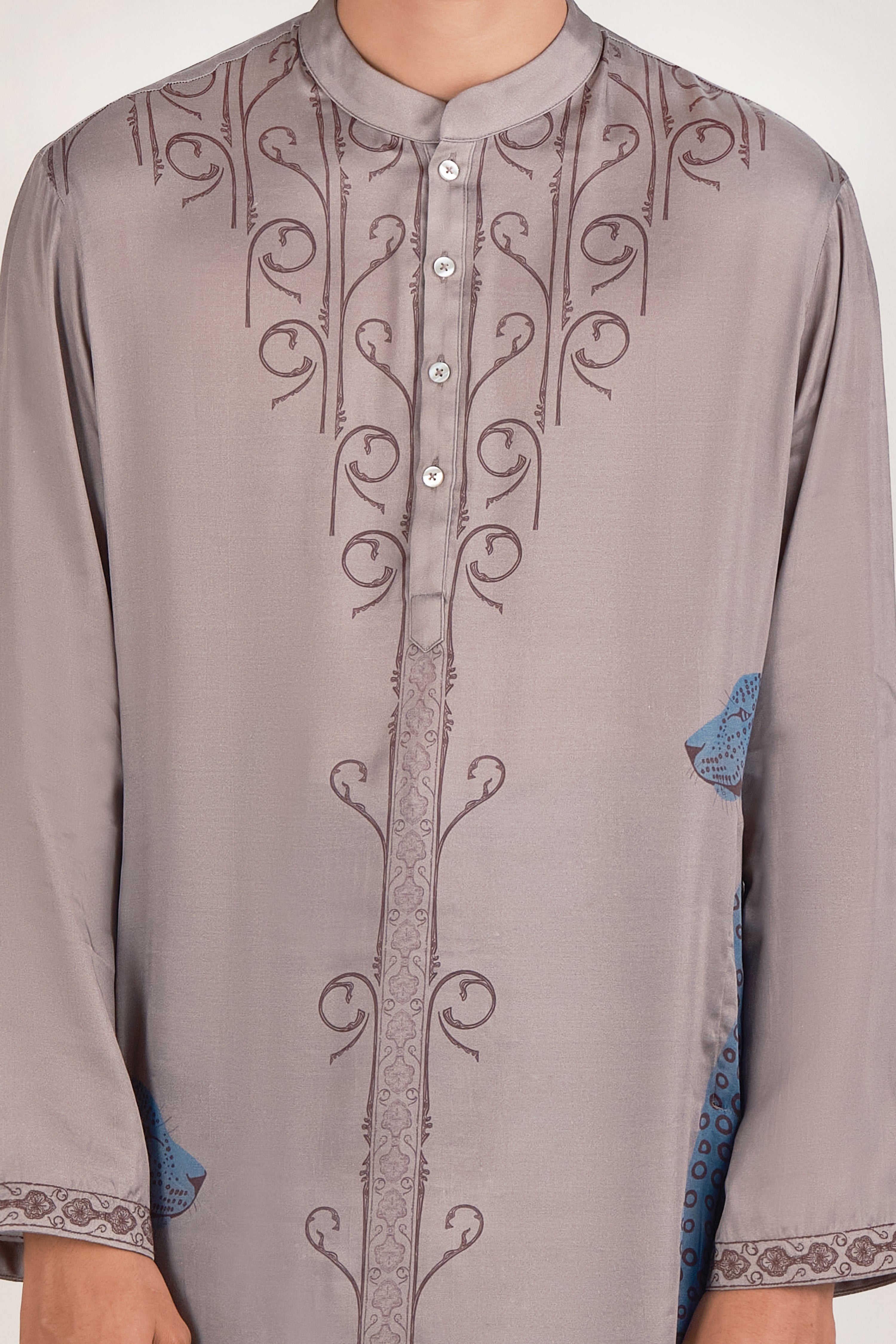 Leopard Soirée Kurta Set