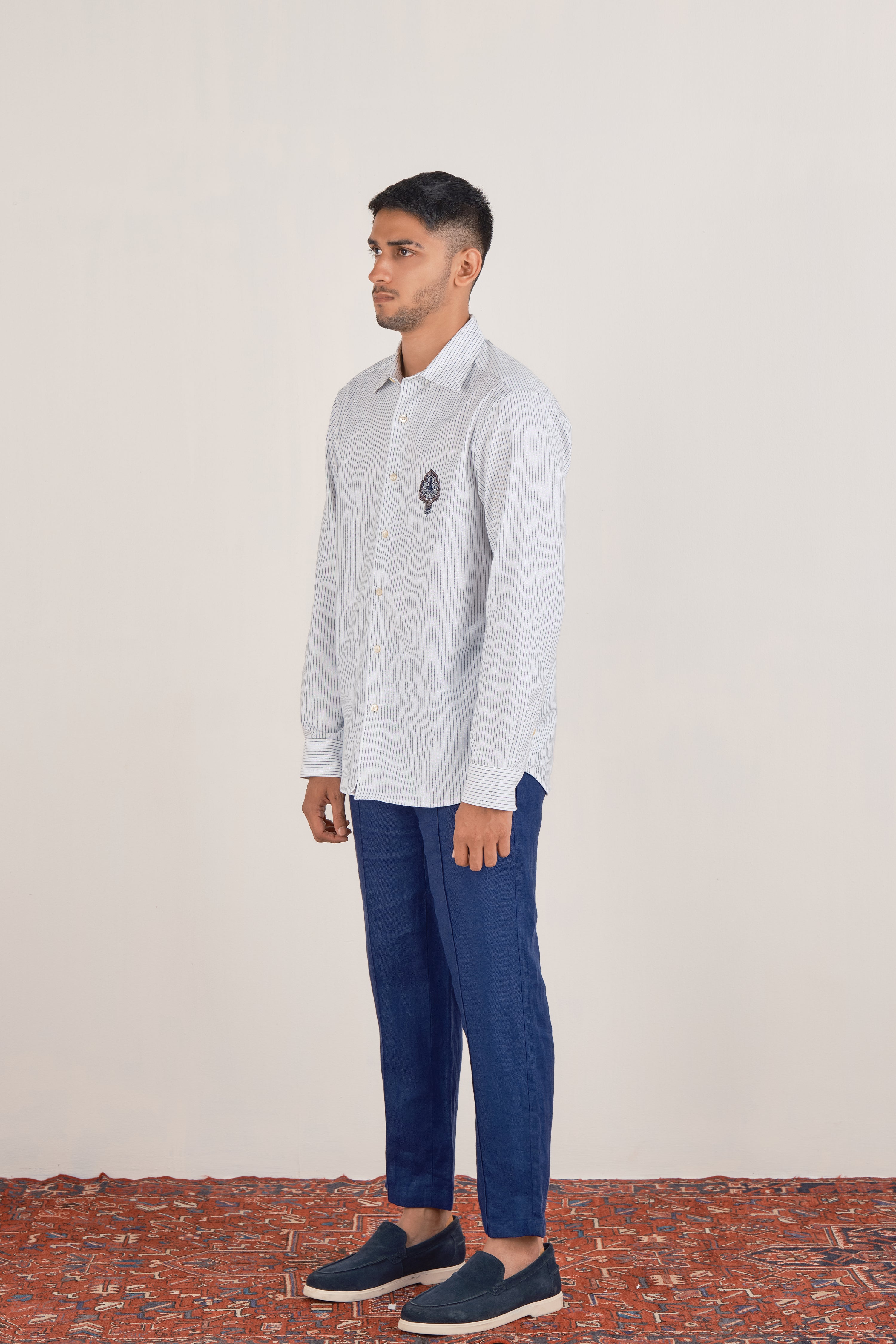 Deco Kolam Stripe Shirt