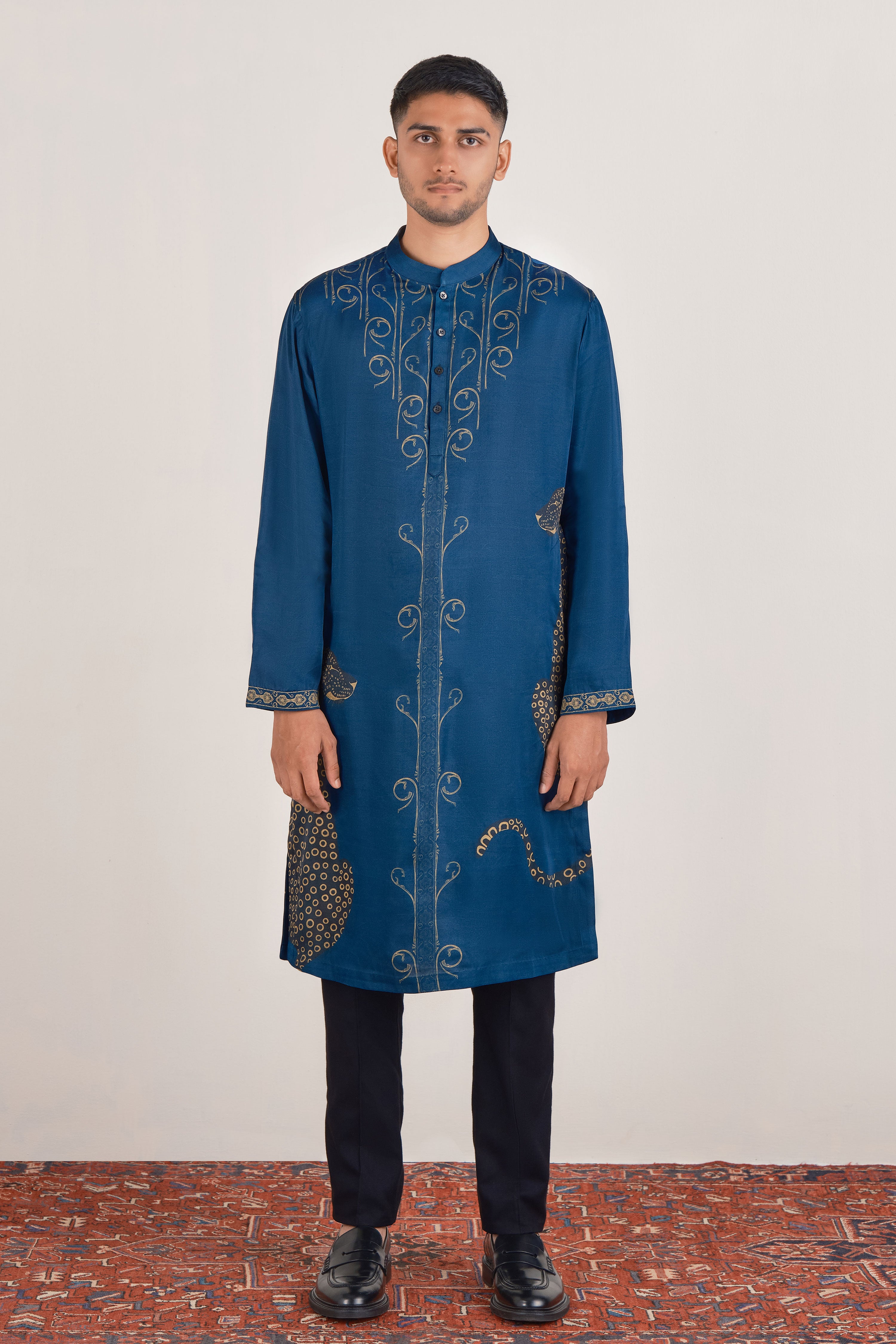 Leopard Soirée Kurta Set
