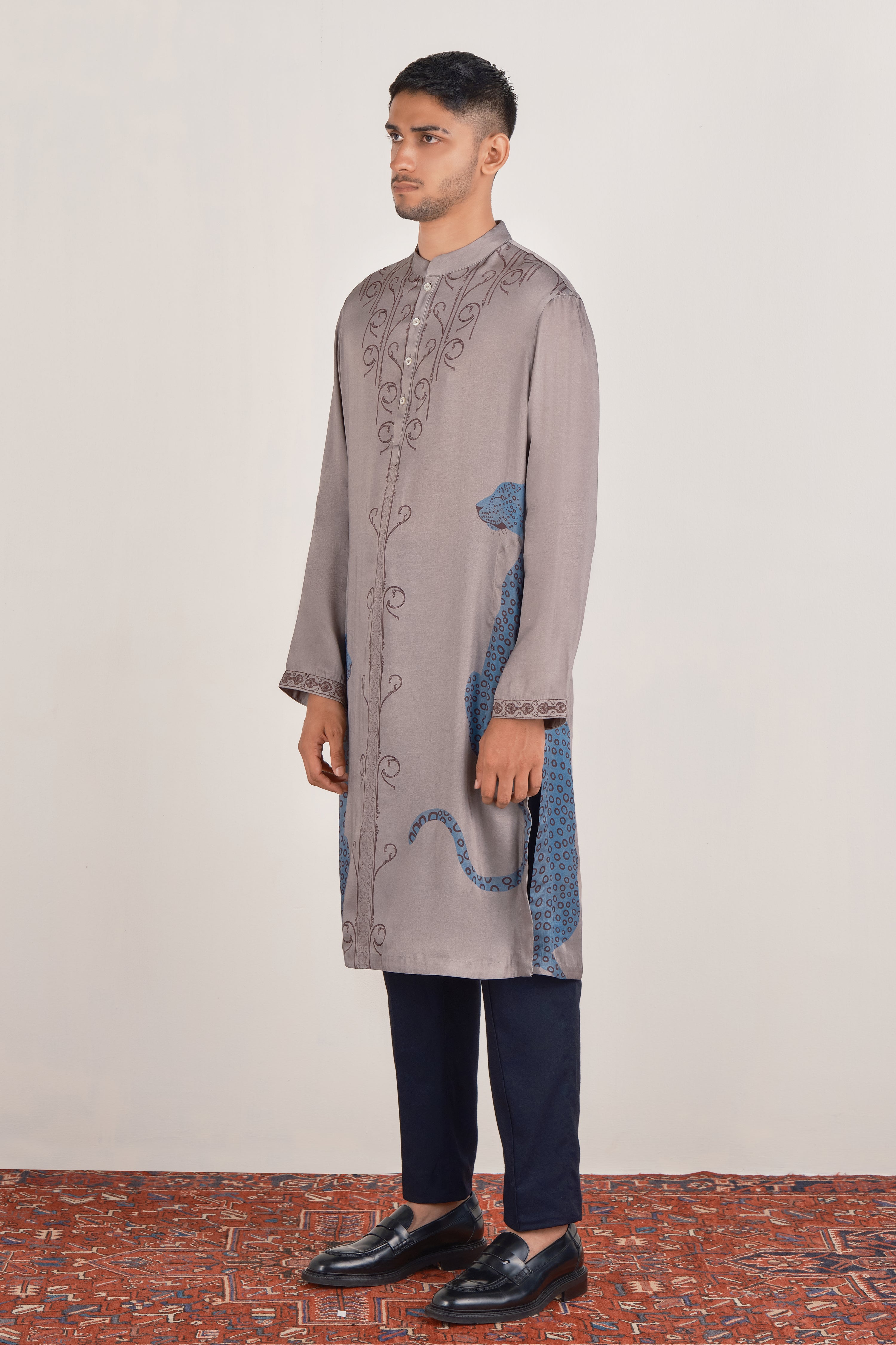 Leopard Soirée Kurta Set