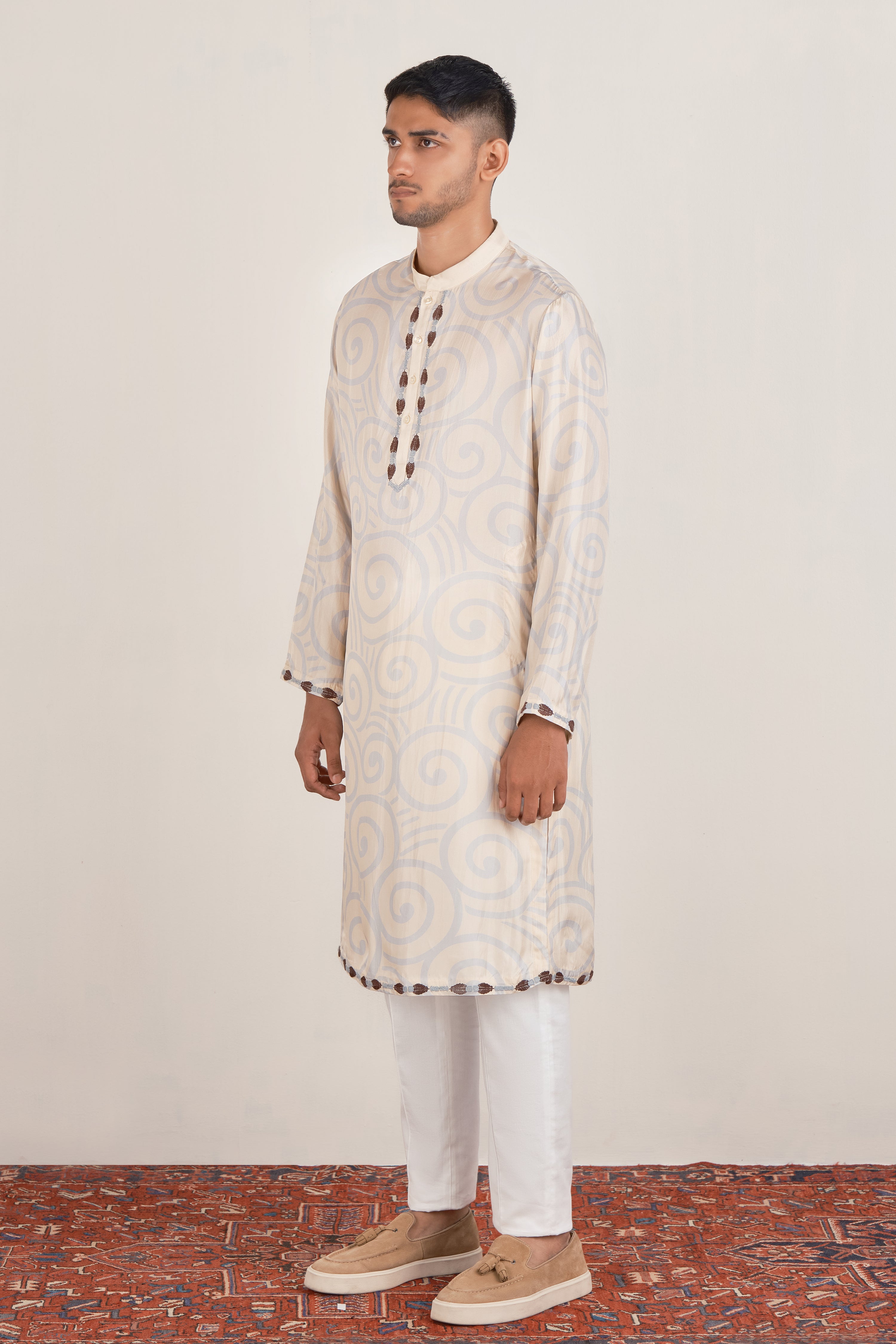Decor Ballroom Silk Kurta