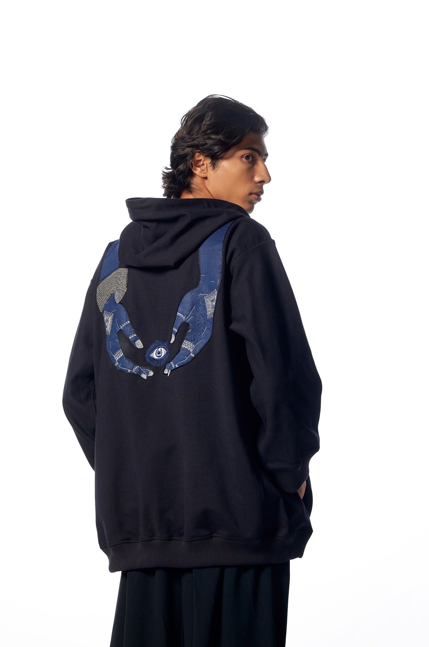 Giving Mudra Saree Hoodie