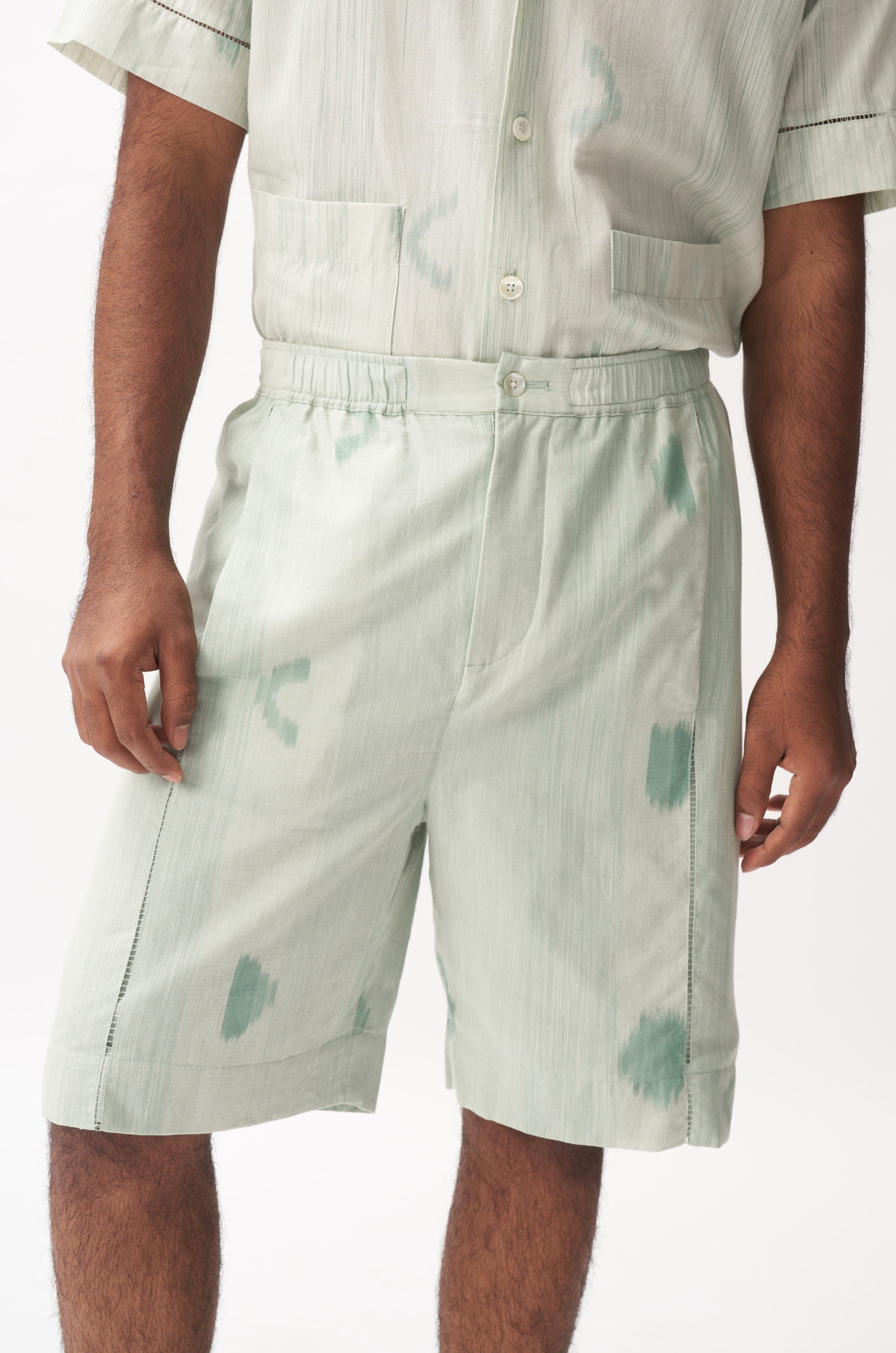 Ikat Moon Shorts