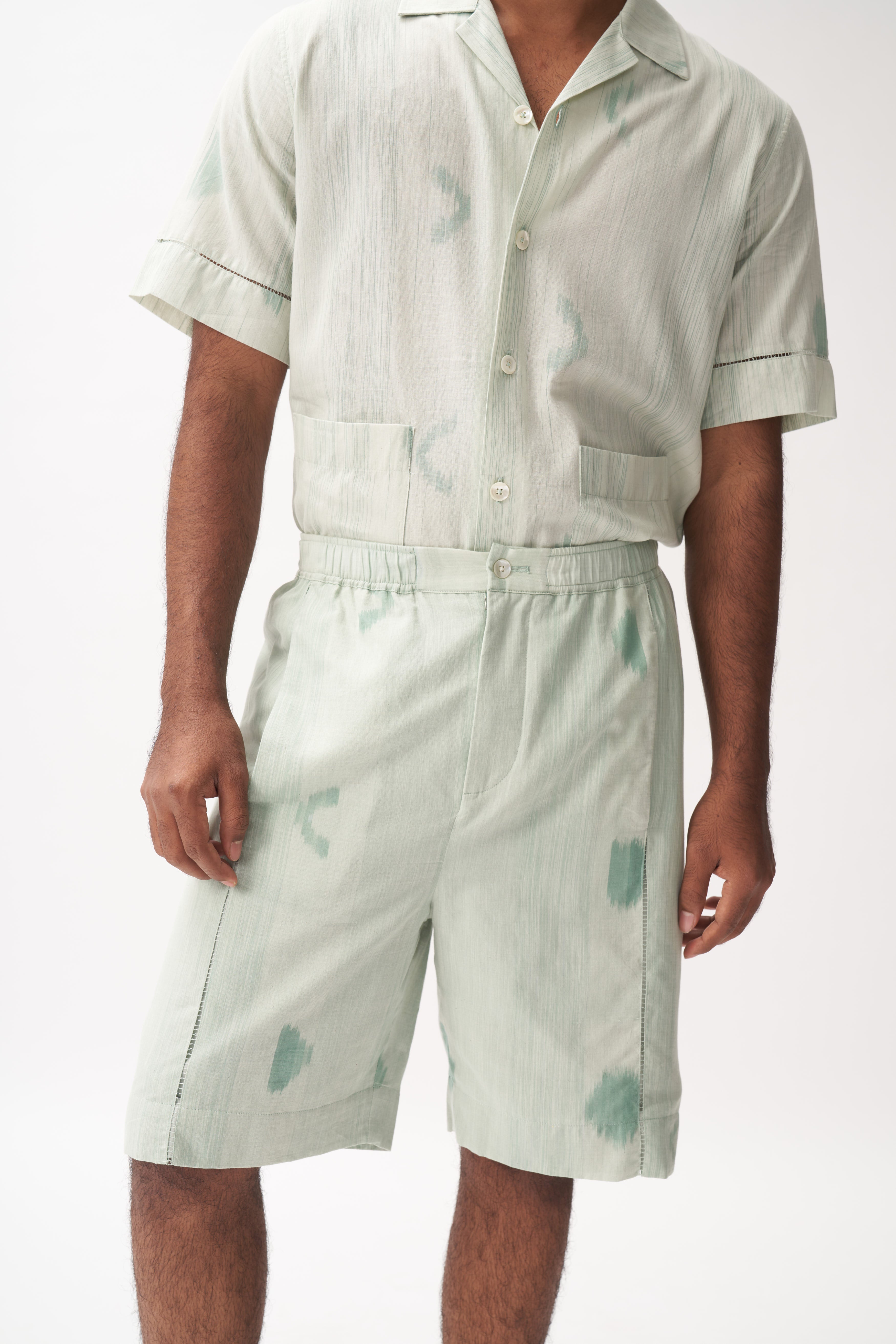 Ikat Moon Shirt + Shorts