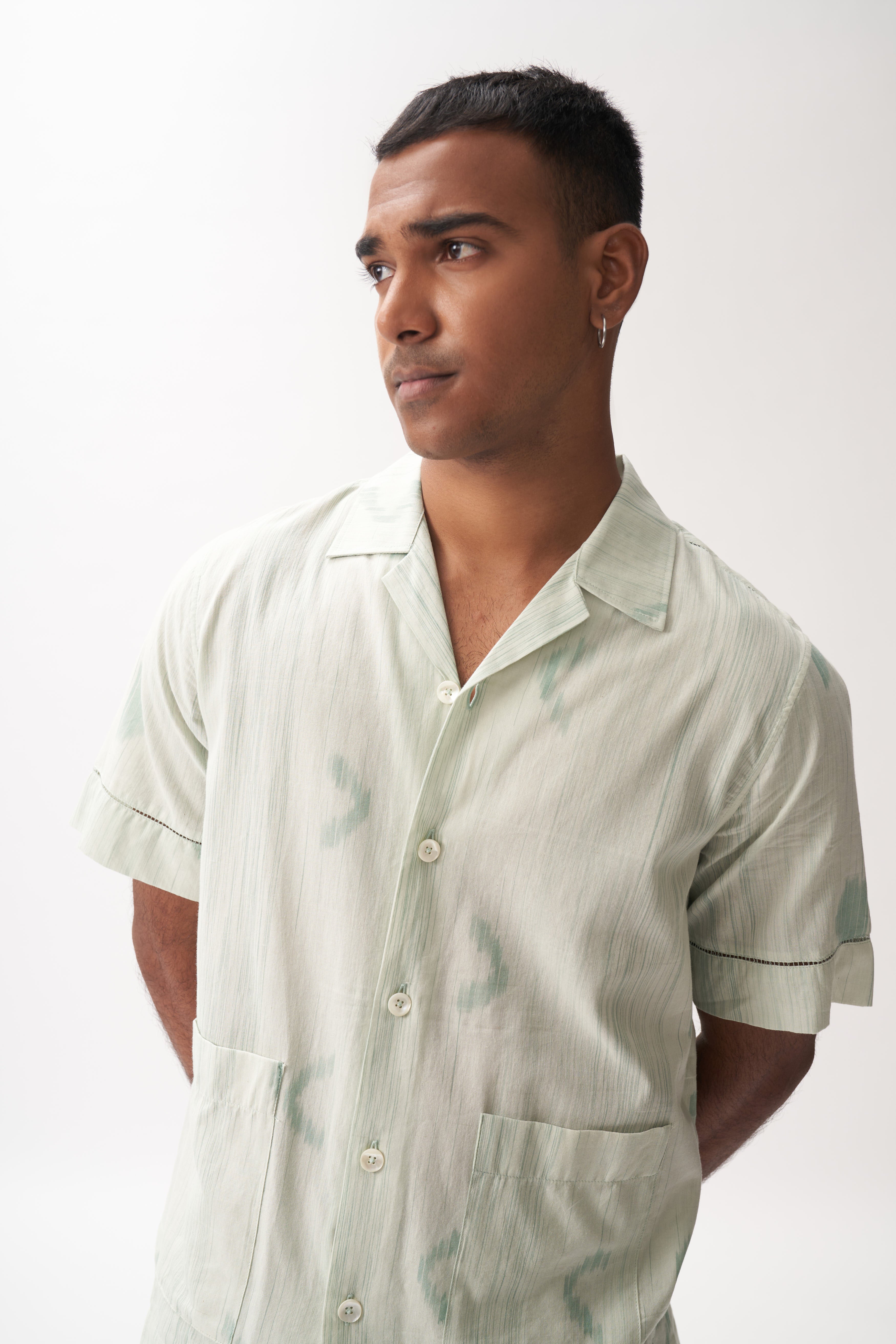 Ikat Moon Shirt + Shorts