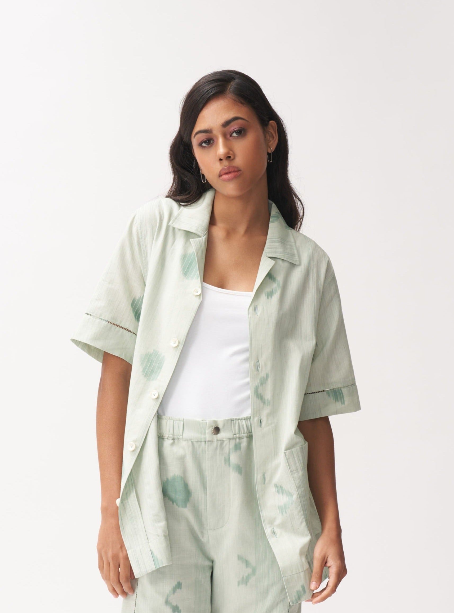 Ikat Moon Shirt