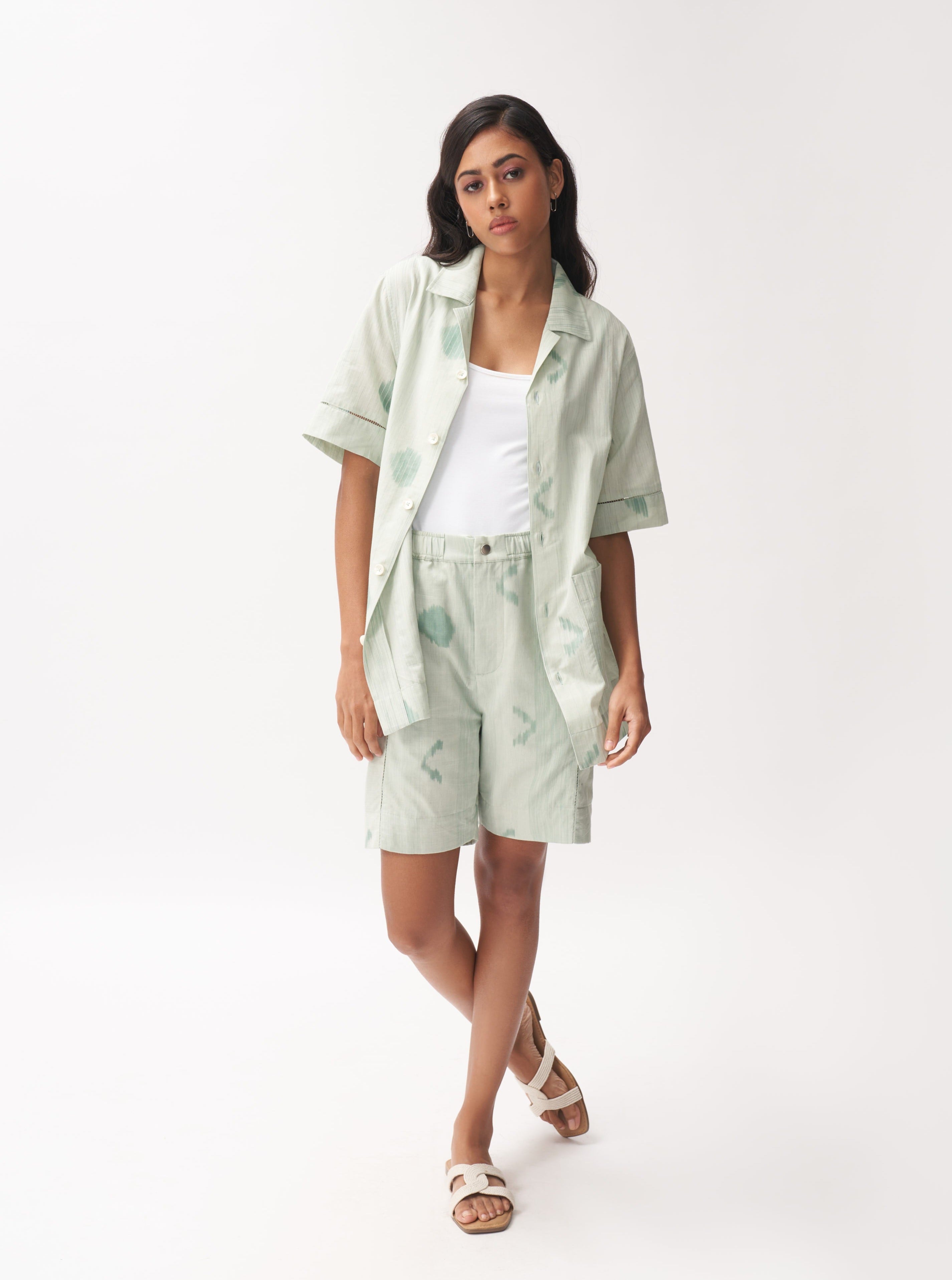 Ikat Moon Shirt