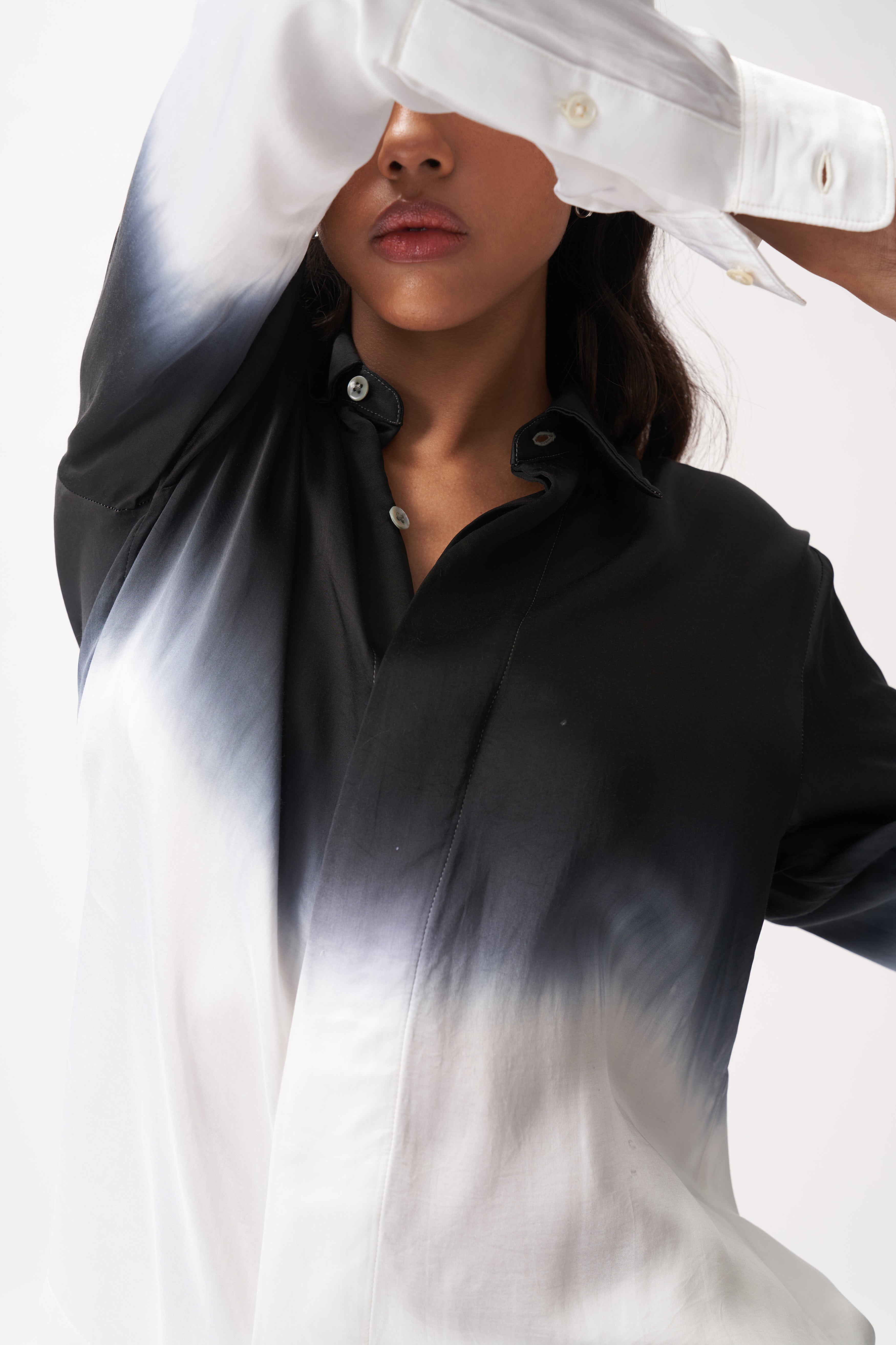 Dip Dye Boxy Shirt