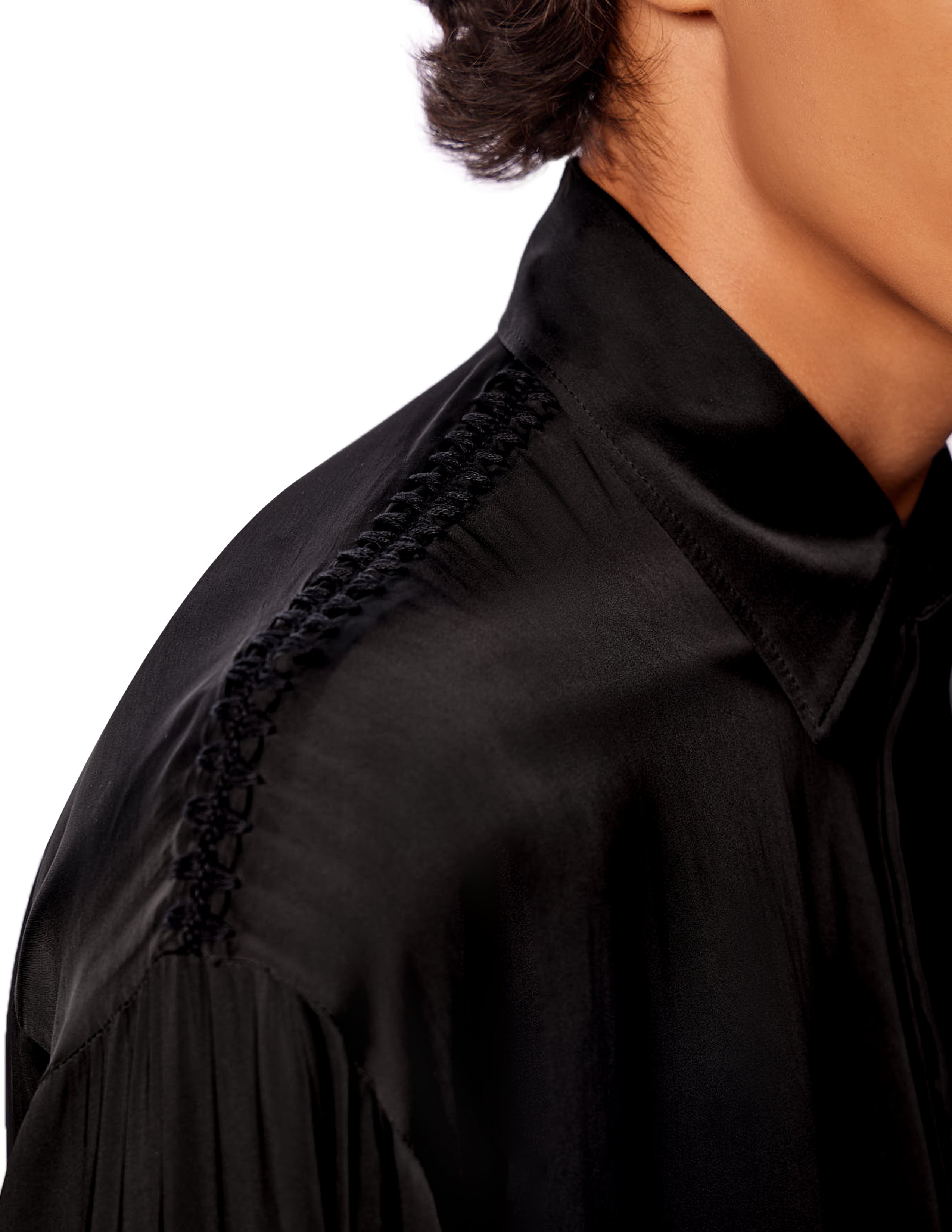 Satin Boxy Fit Shirt