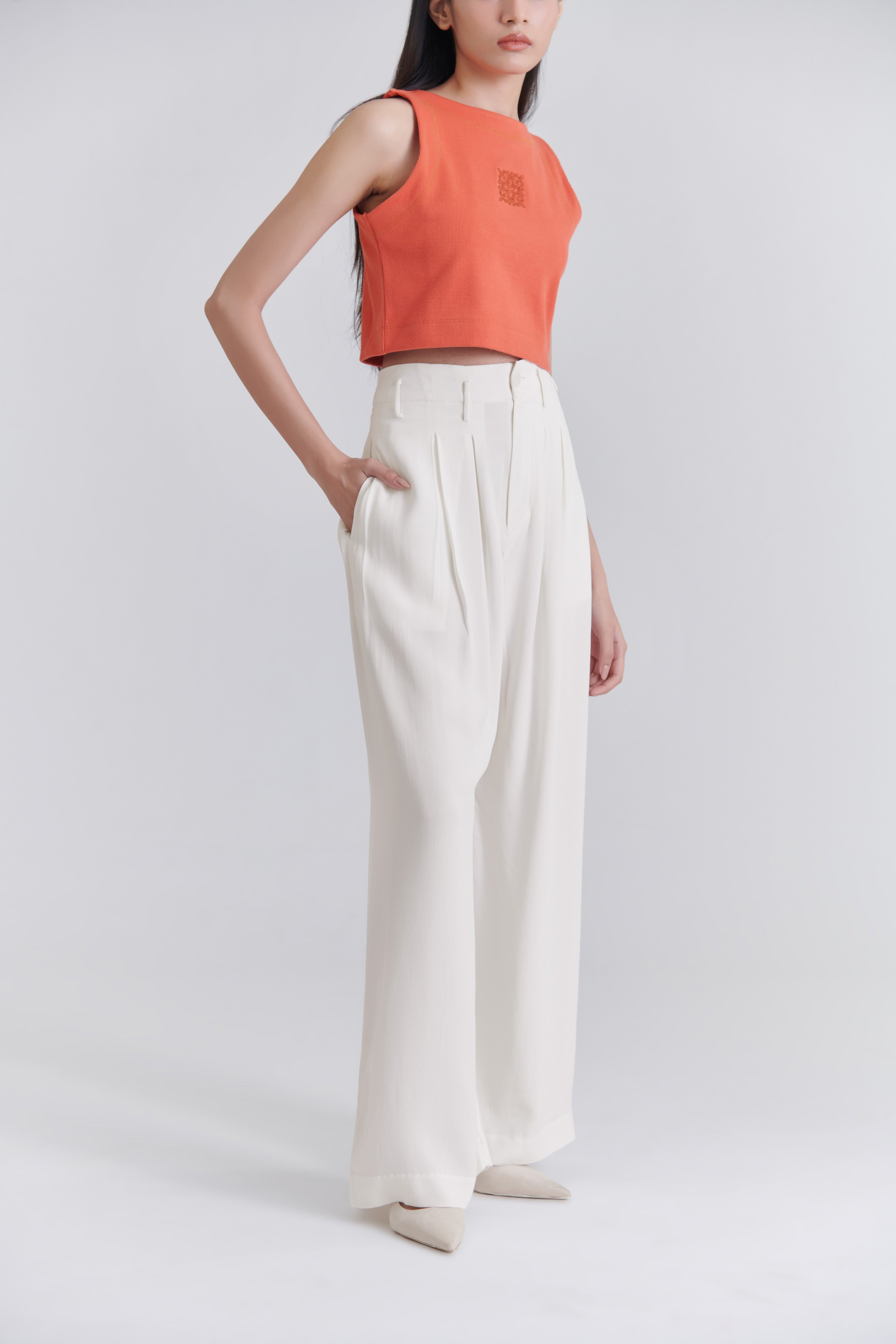 Crepe Bollywood Pants