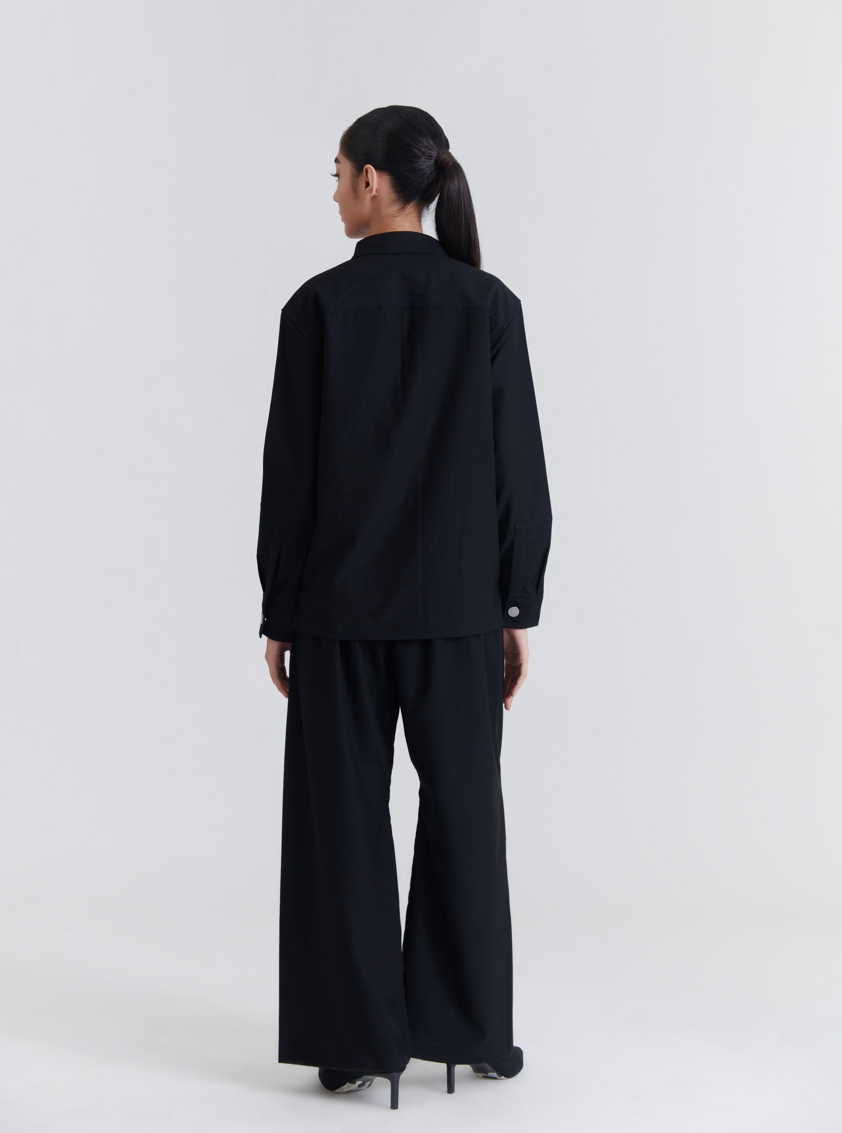 Suiting Military Shacket