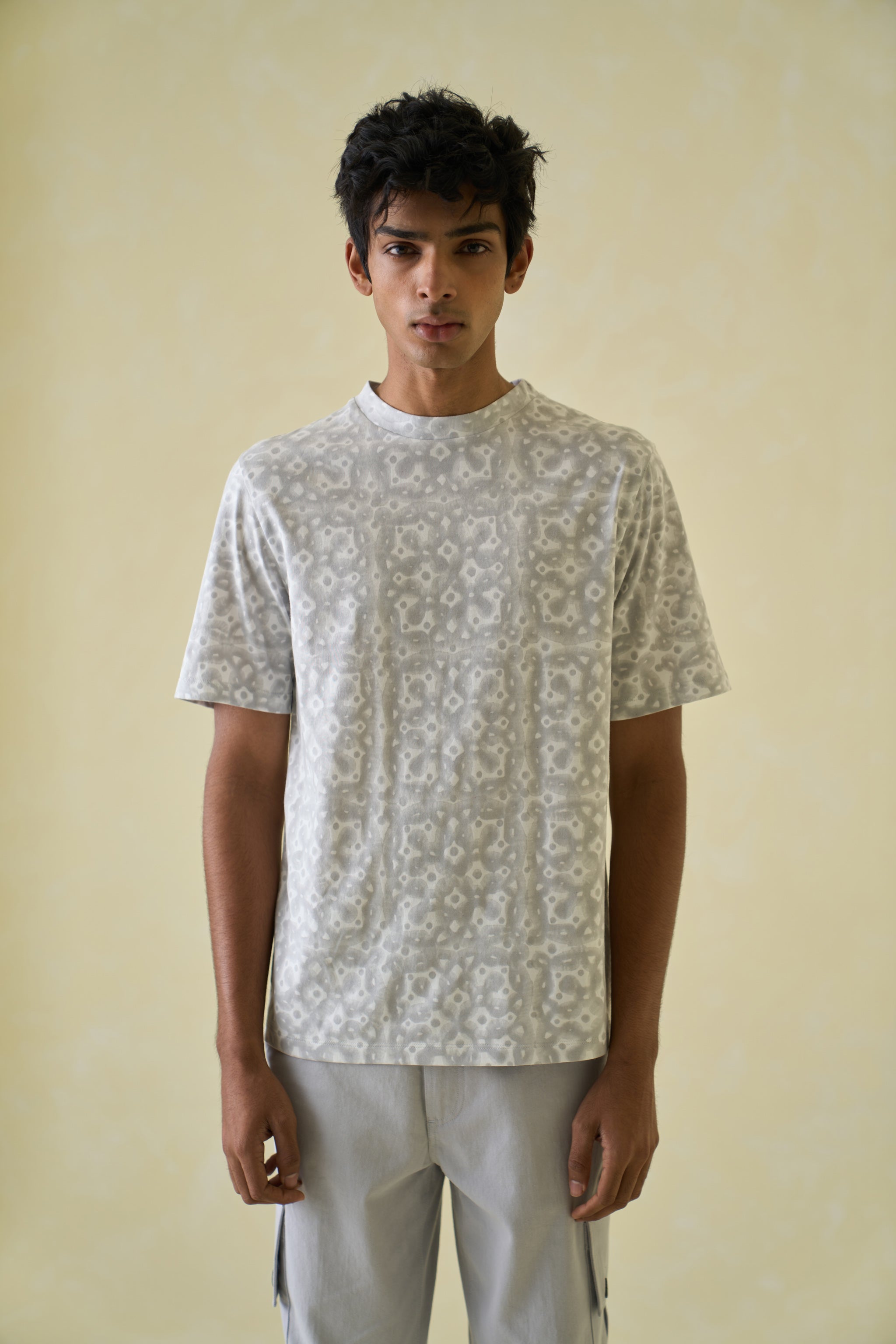Kolam Block Print T-Shirt