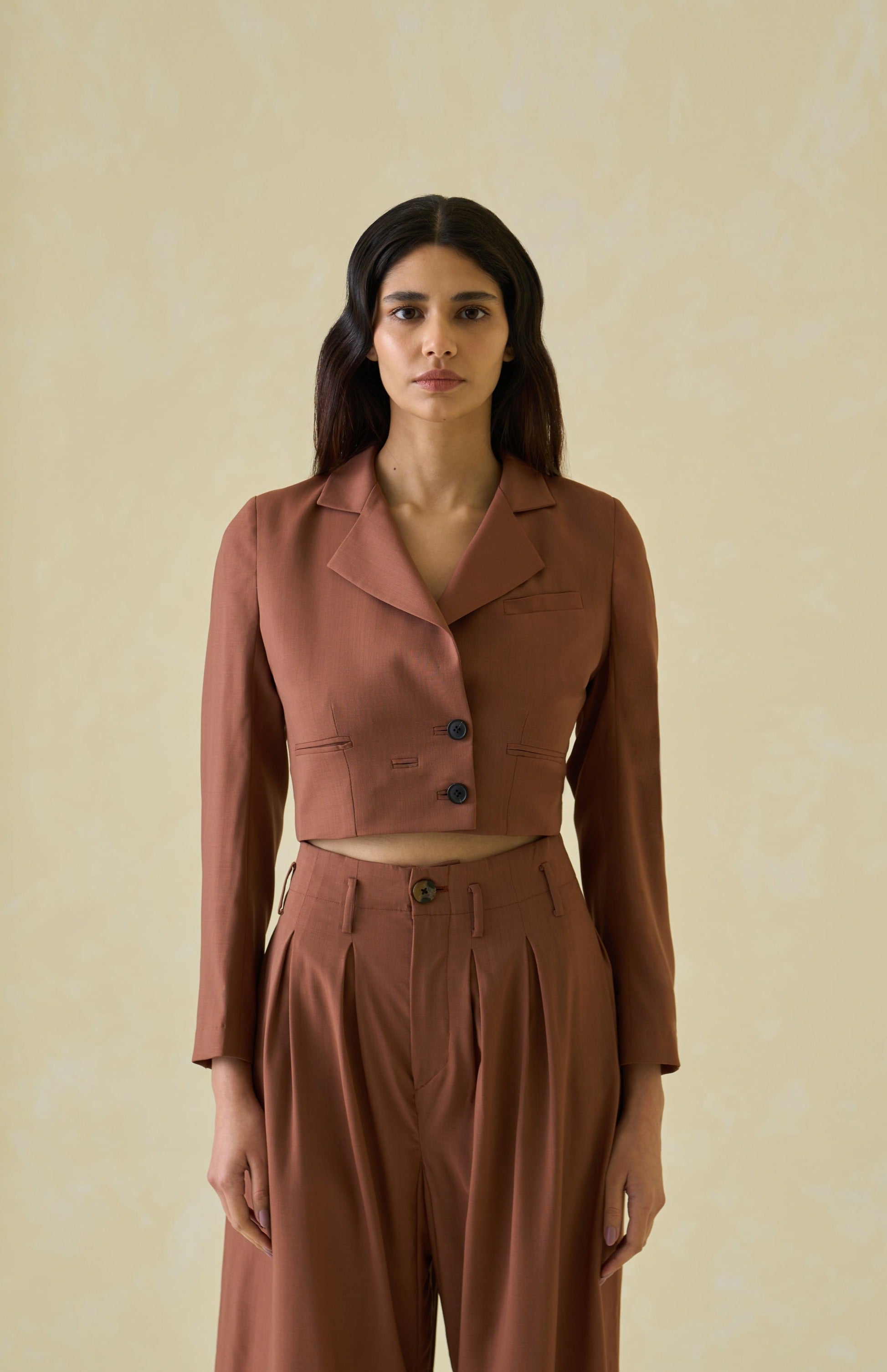 Suiting Cropped Blazer