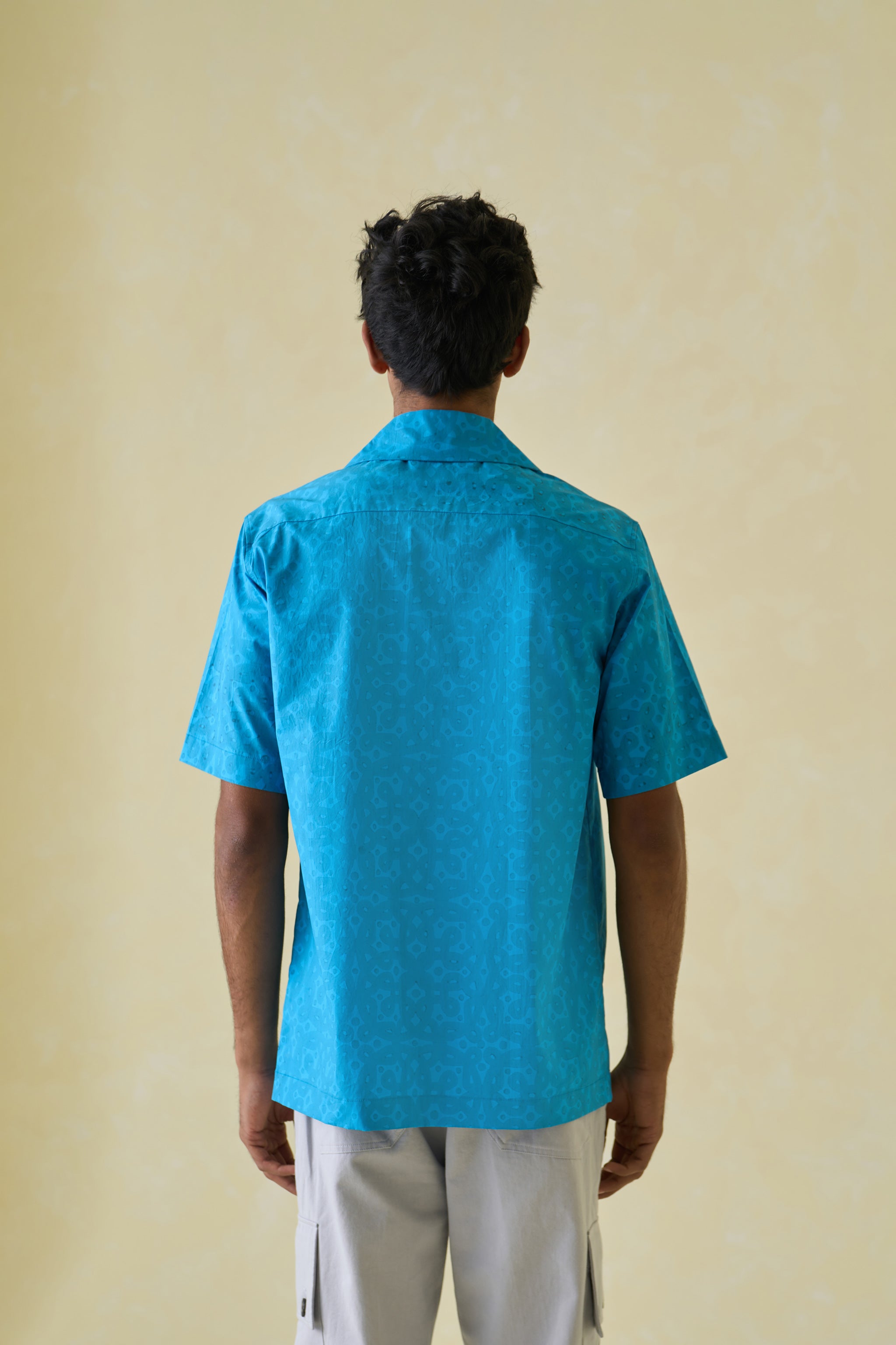 Kolam Block Print Shirt