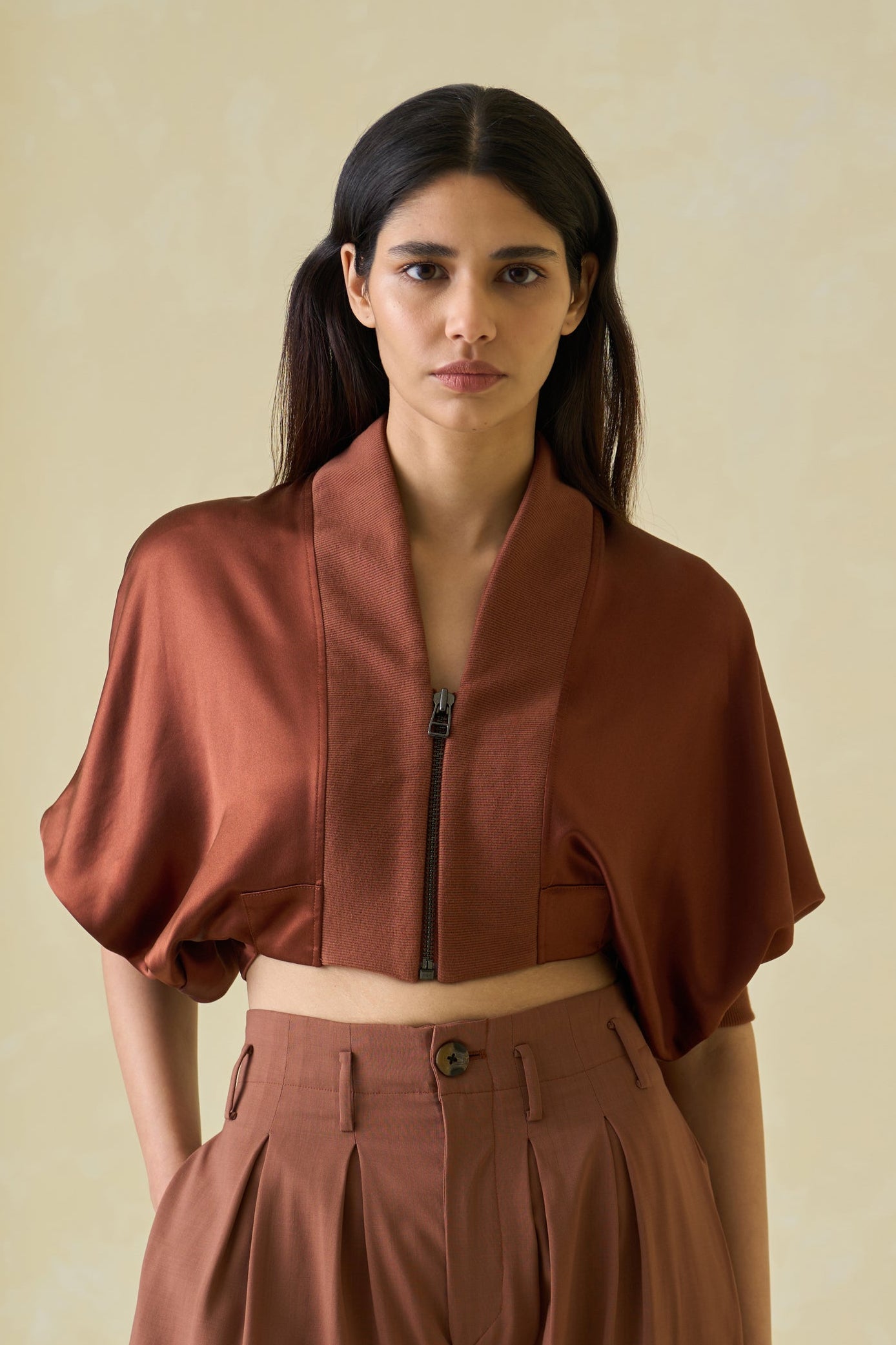 Cropped Directional Bomber