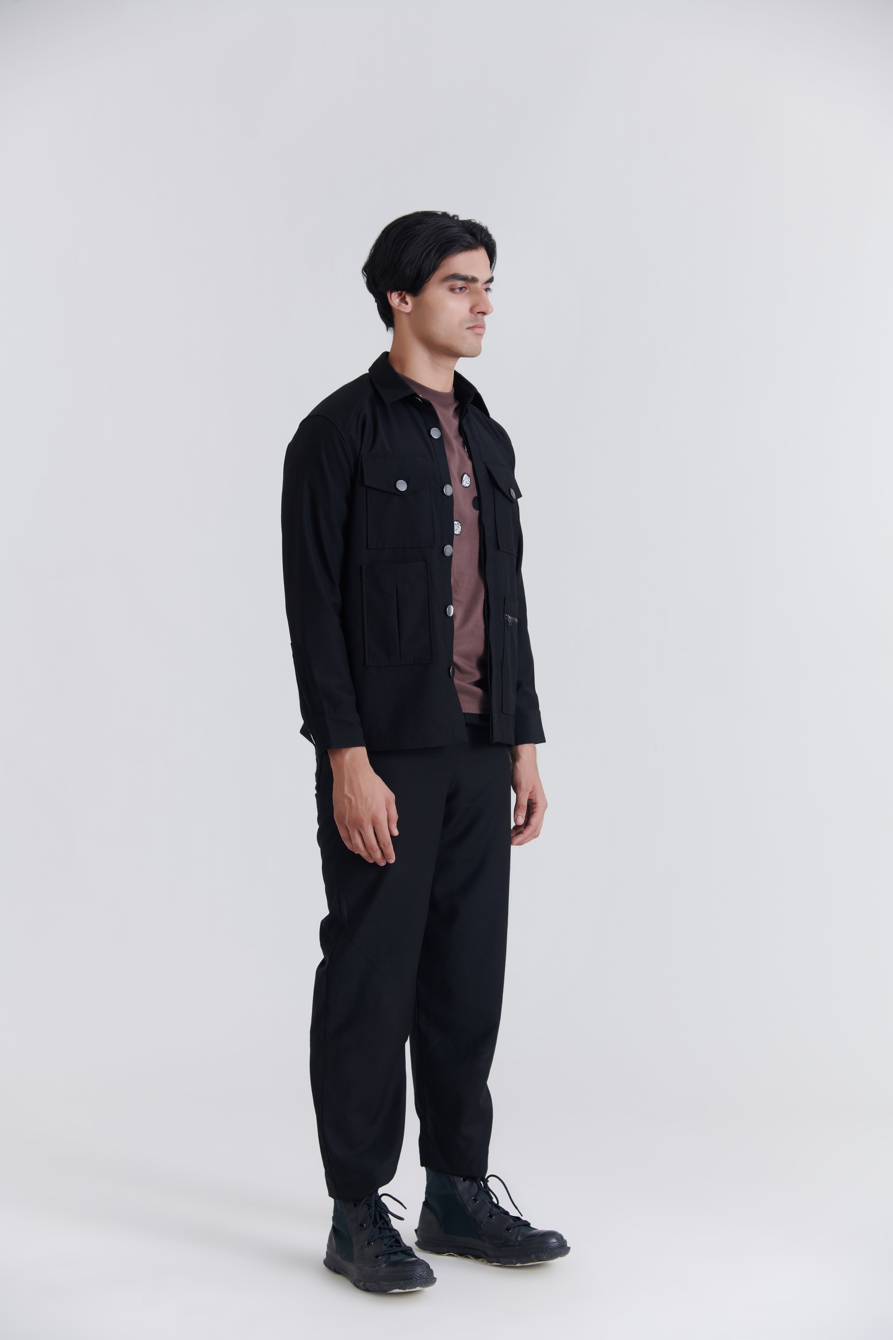 Suiting Military Shacket