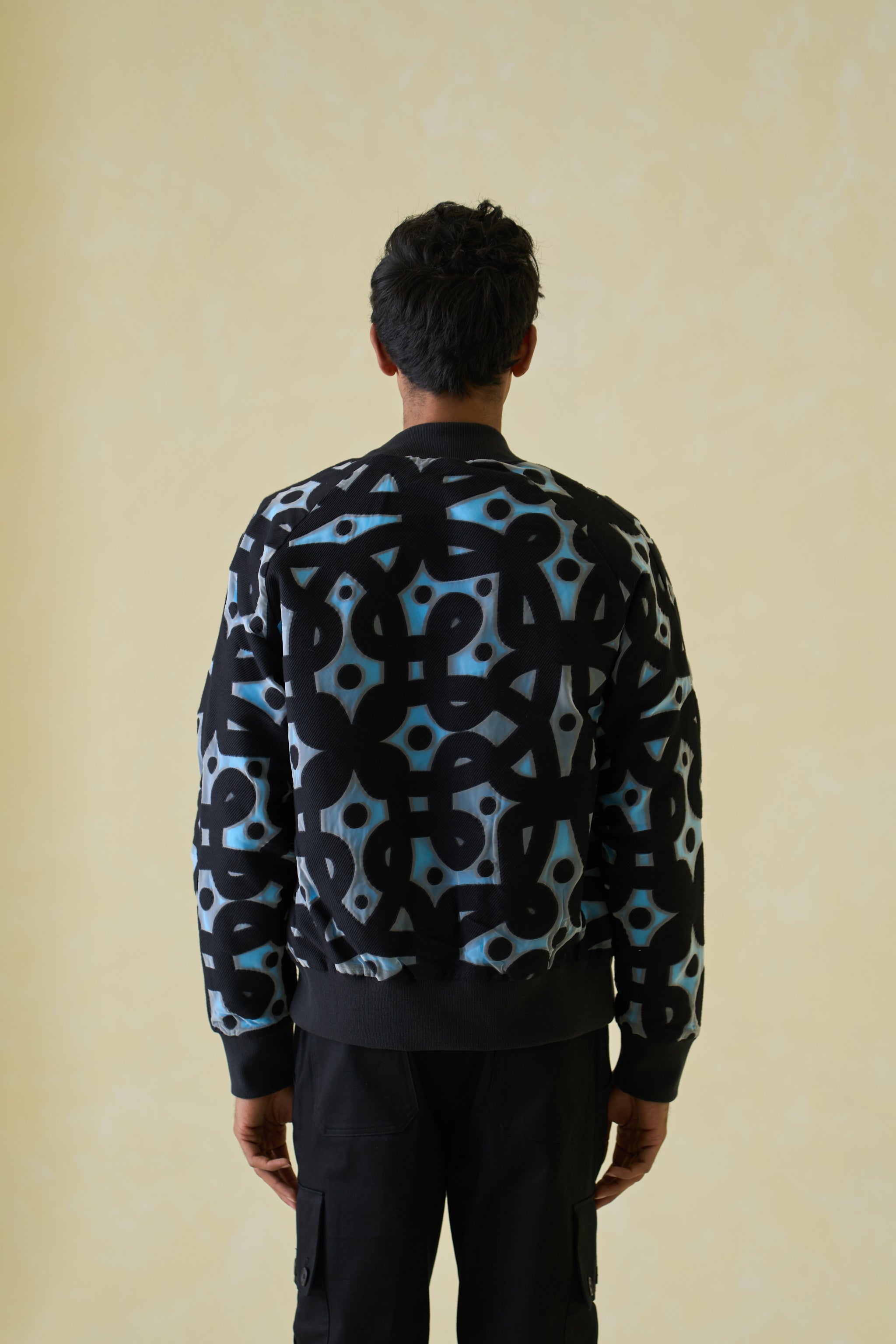 Kolam Jaquard Bomber