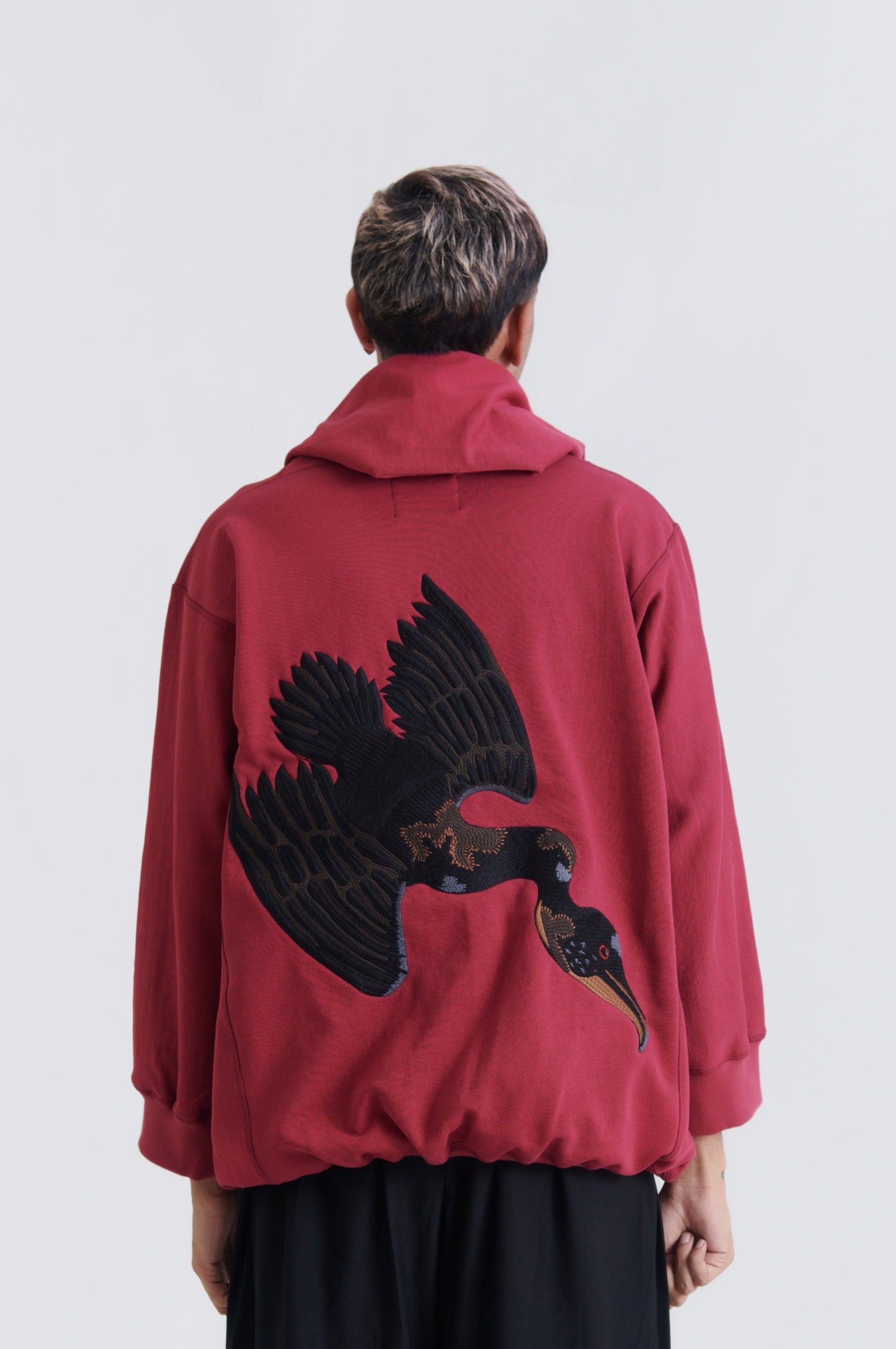 Cormorant Saree Hoodie