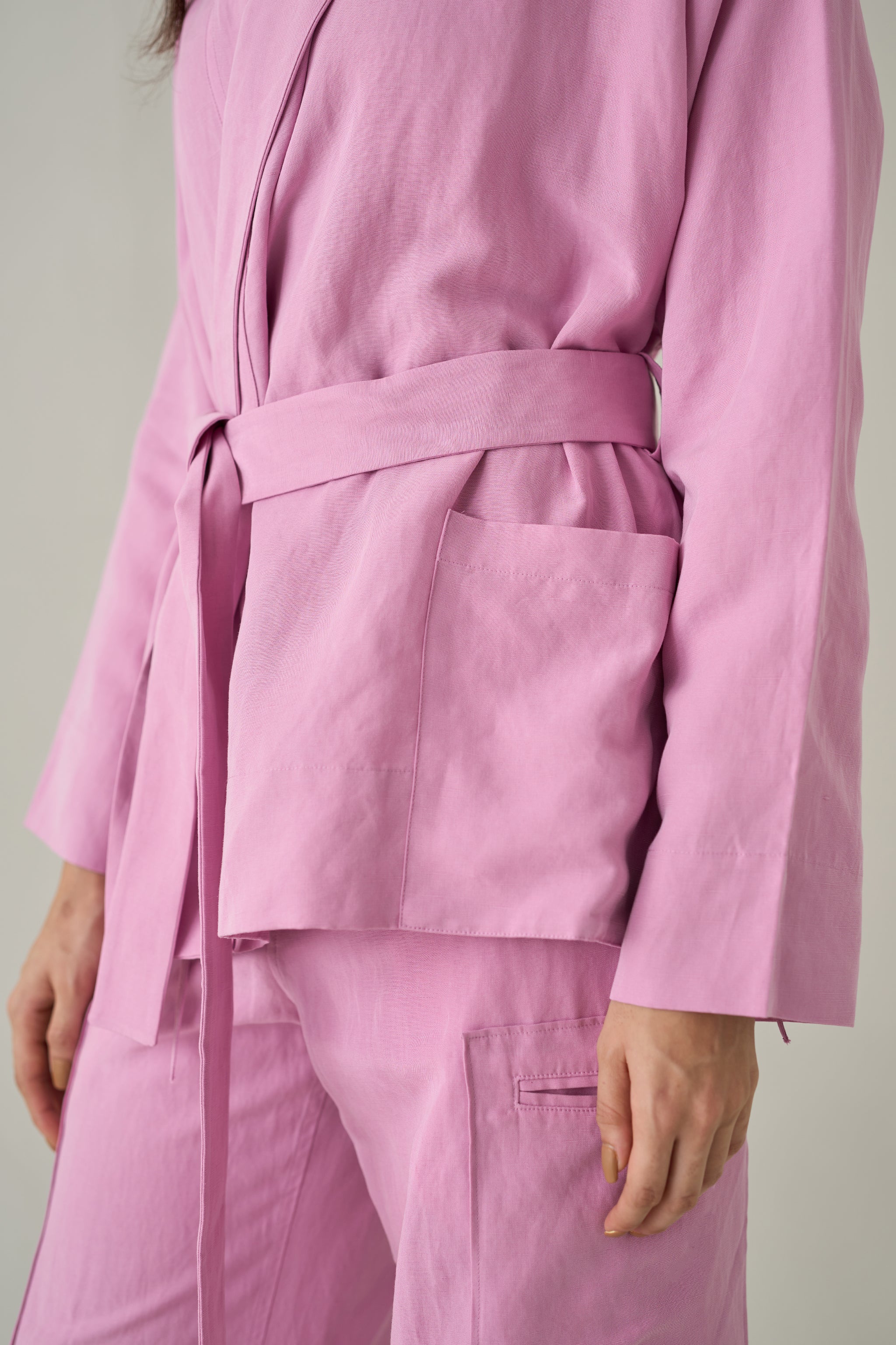 Robe Jacket & Military Workwear Trousers Co-ord Set