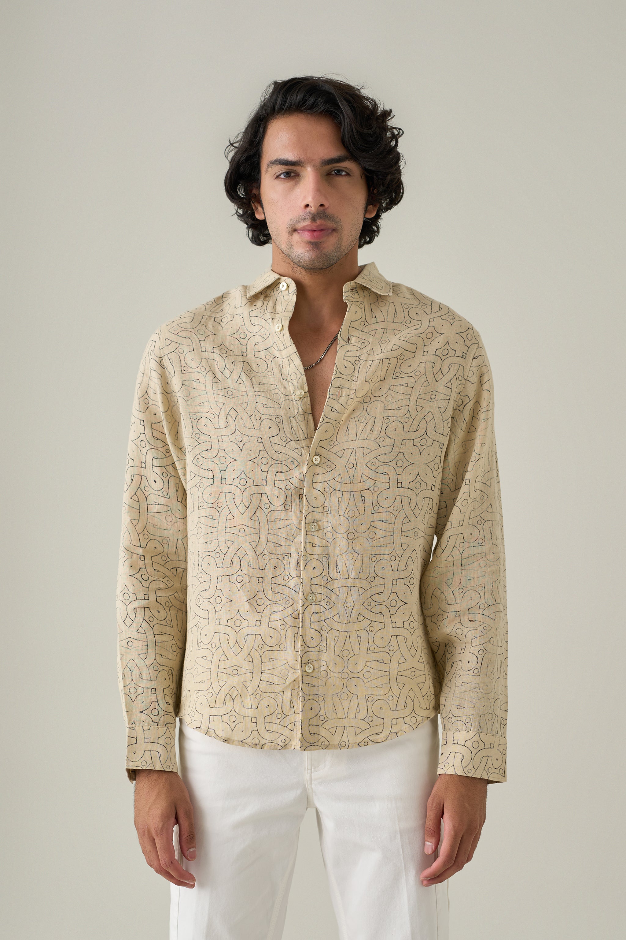 Kolam Linen Shirt