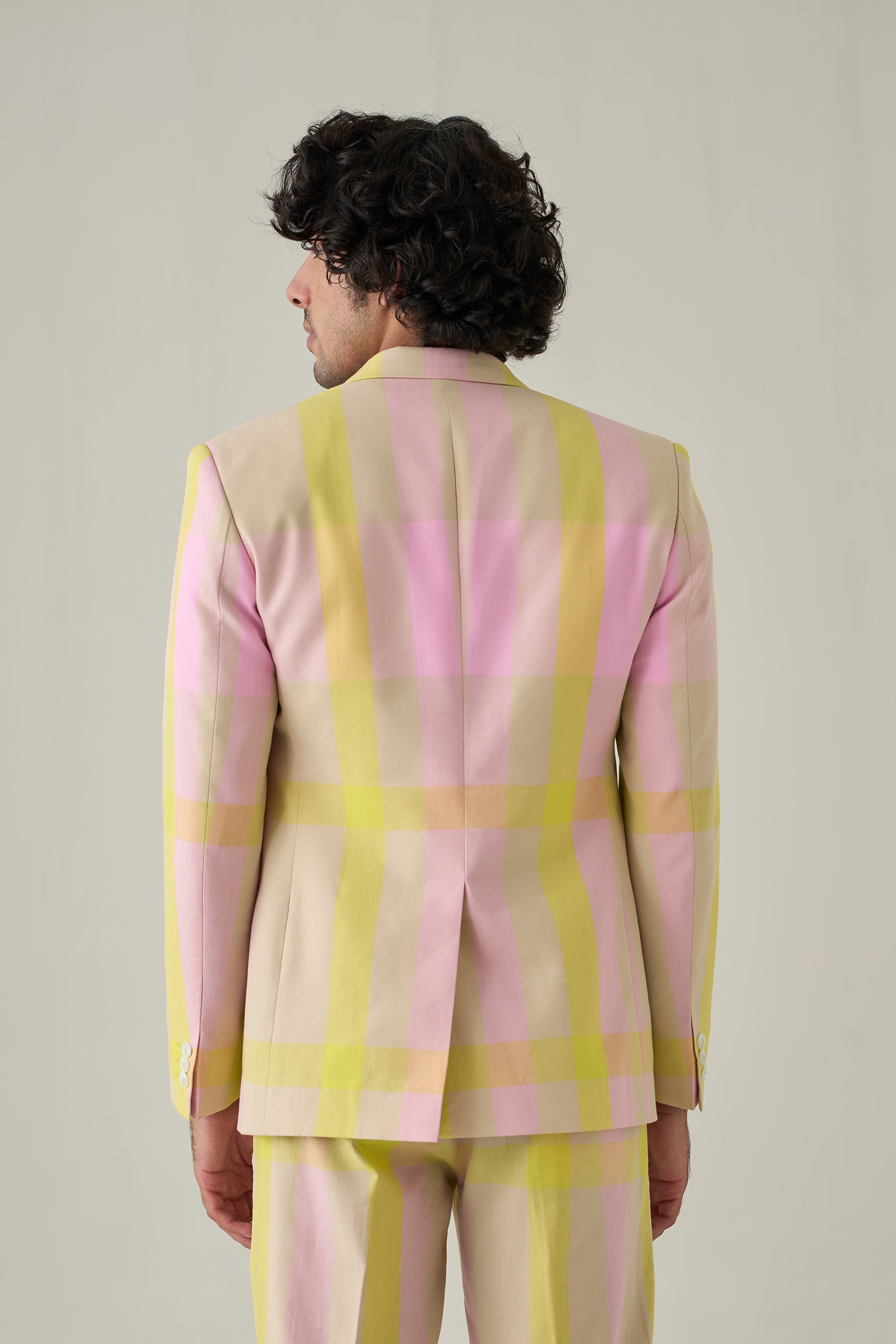 Madras Check Suit