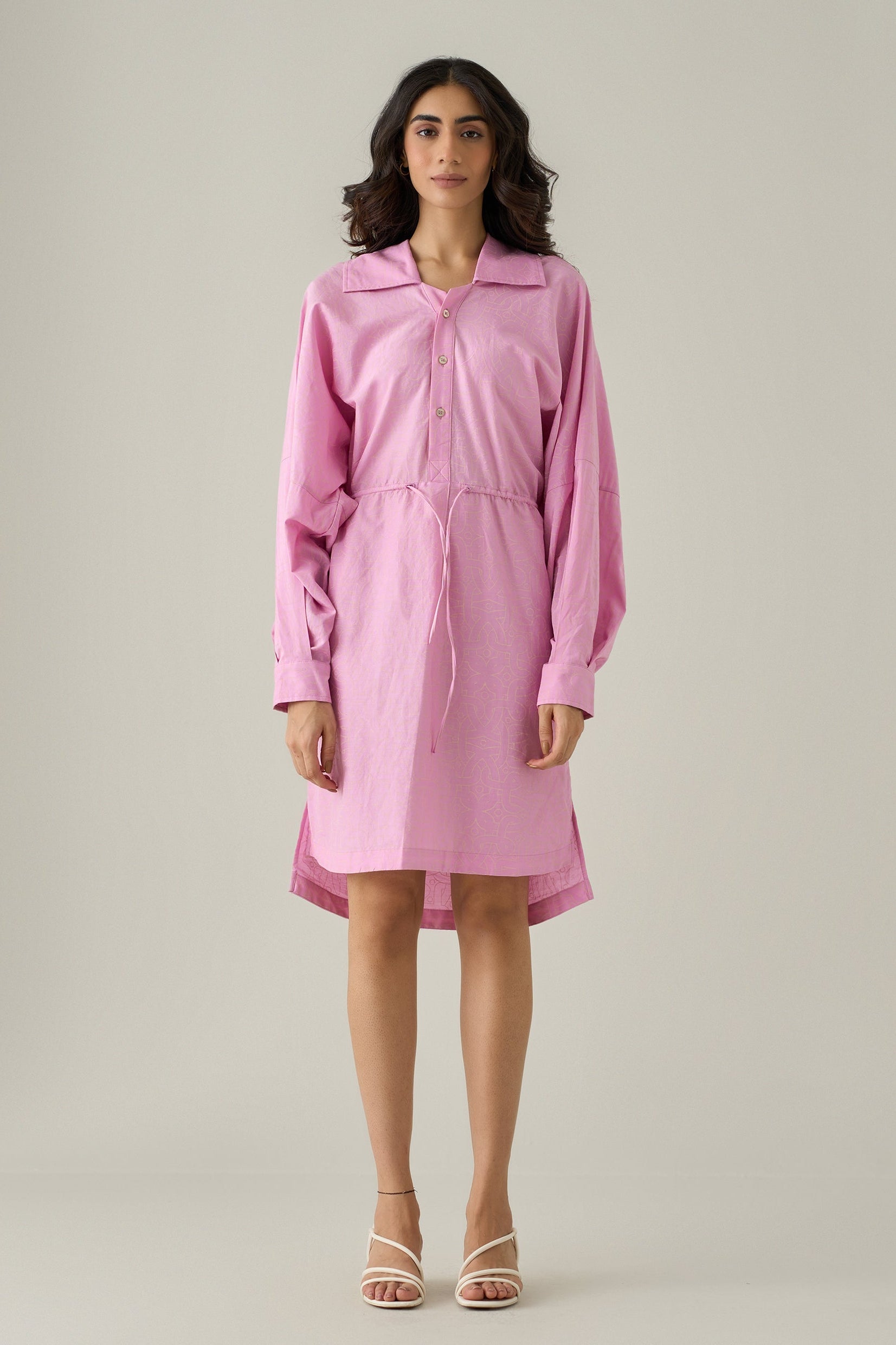 Kolam Shirt Dress