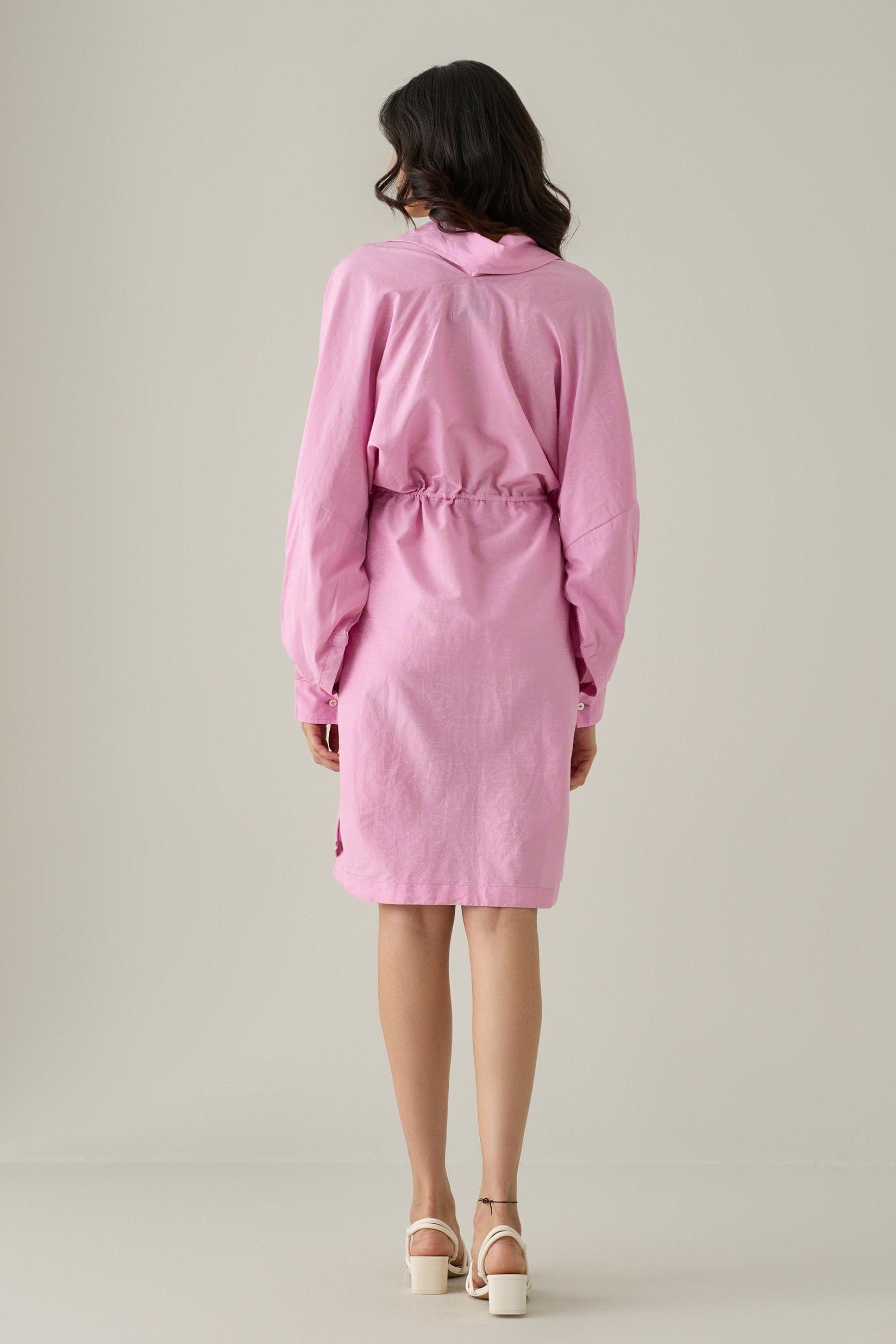 Kolam Shirt Dress