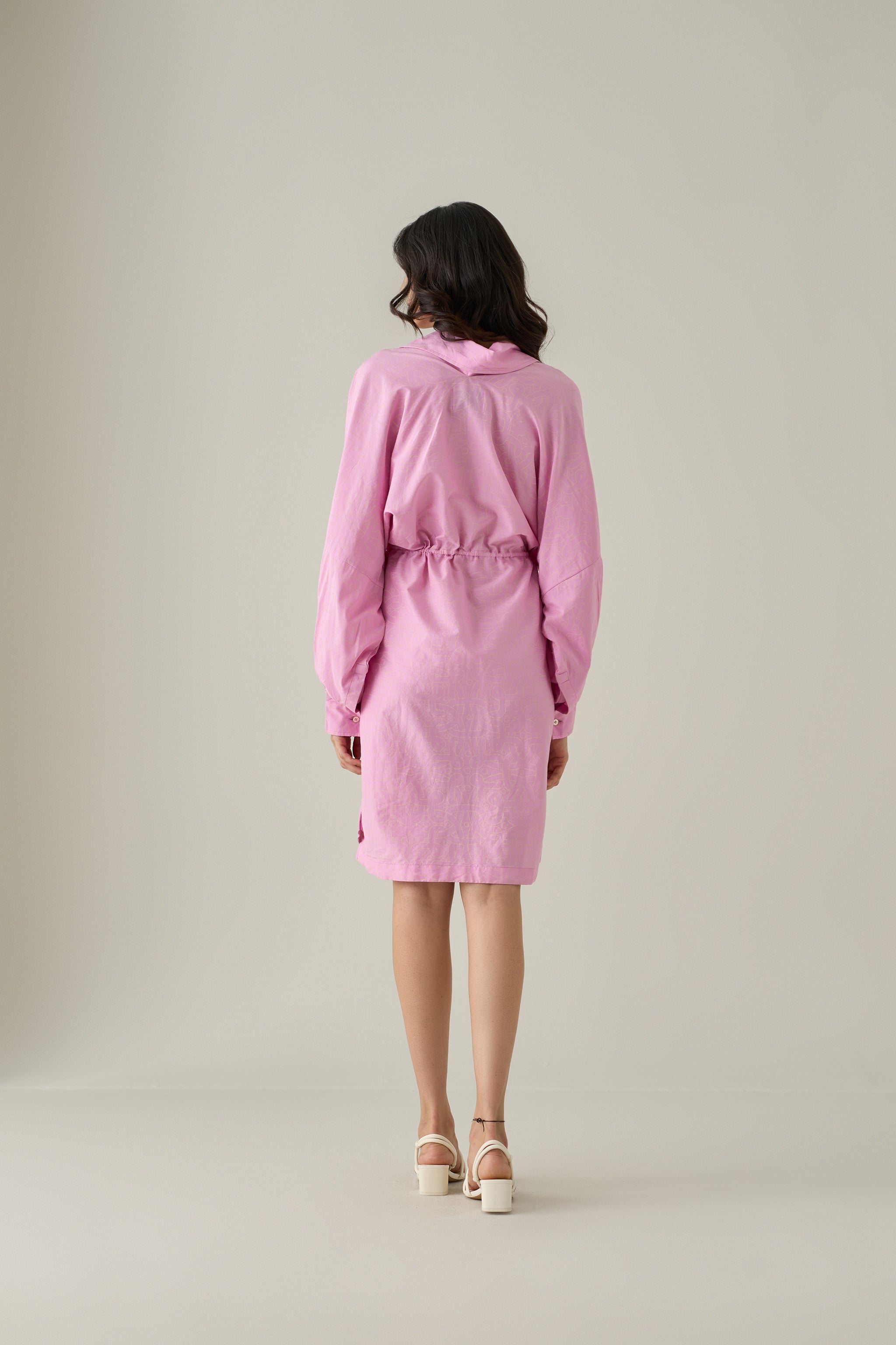 Kolam Shirt Dress